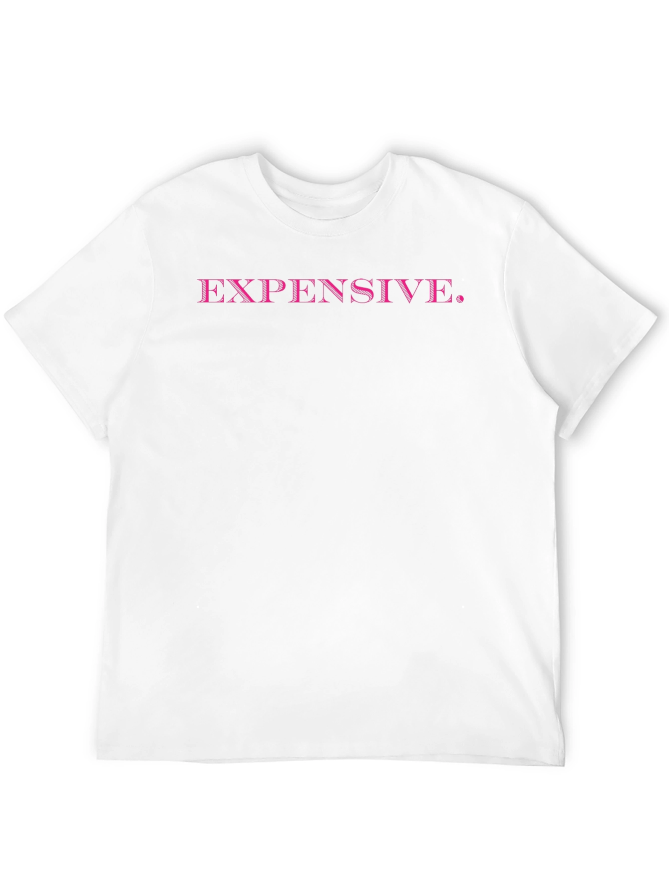 Expensive. Black Graphic Tee for Men