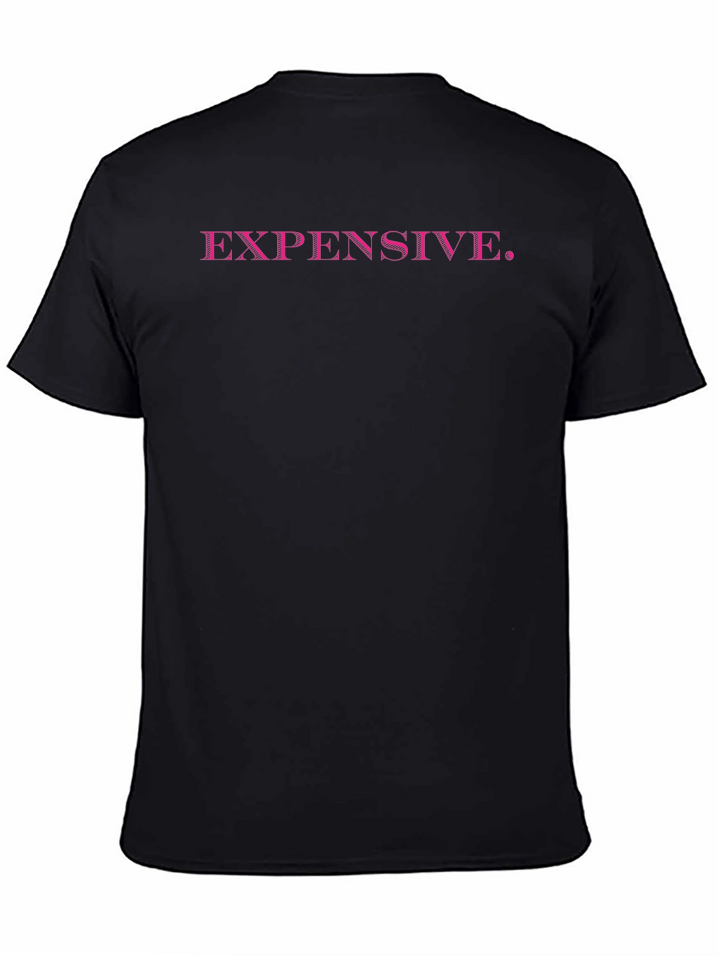 Expensive. Black Graphic Tee for Men