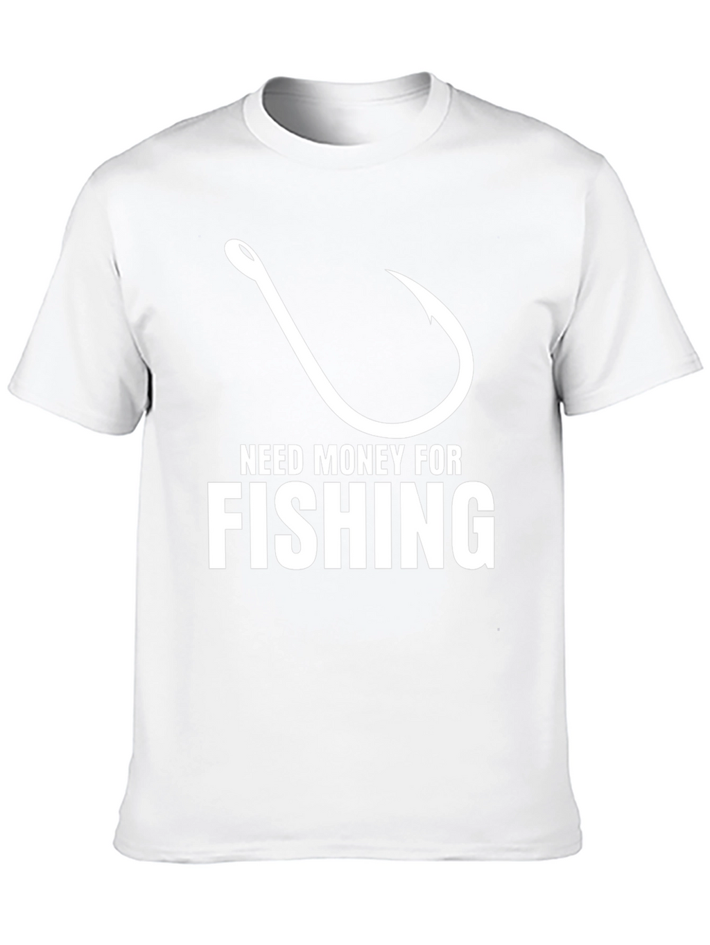 Need Money for Fishing Black T-Shirt