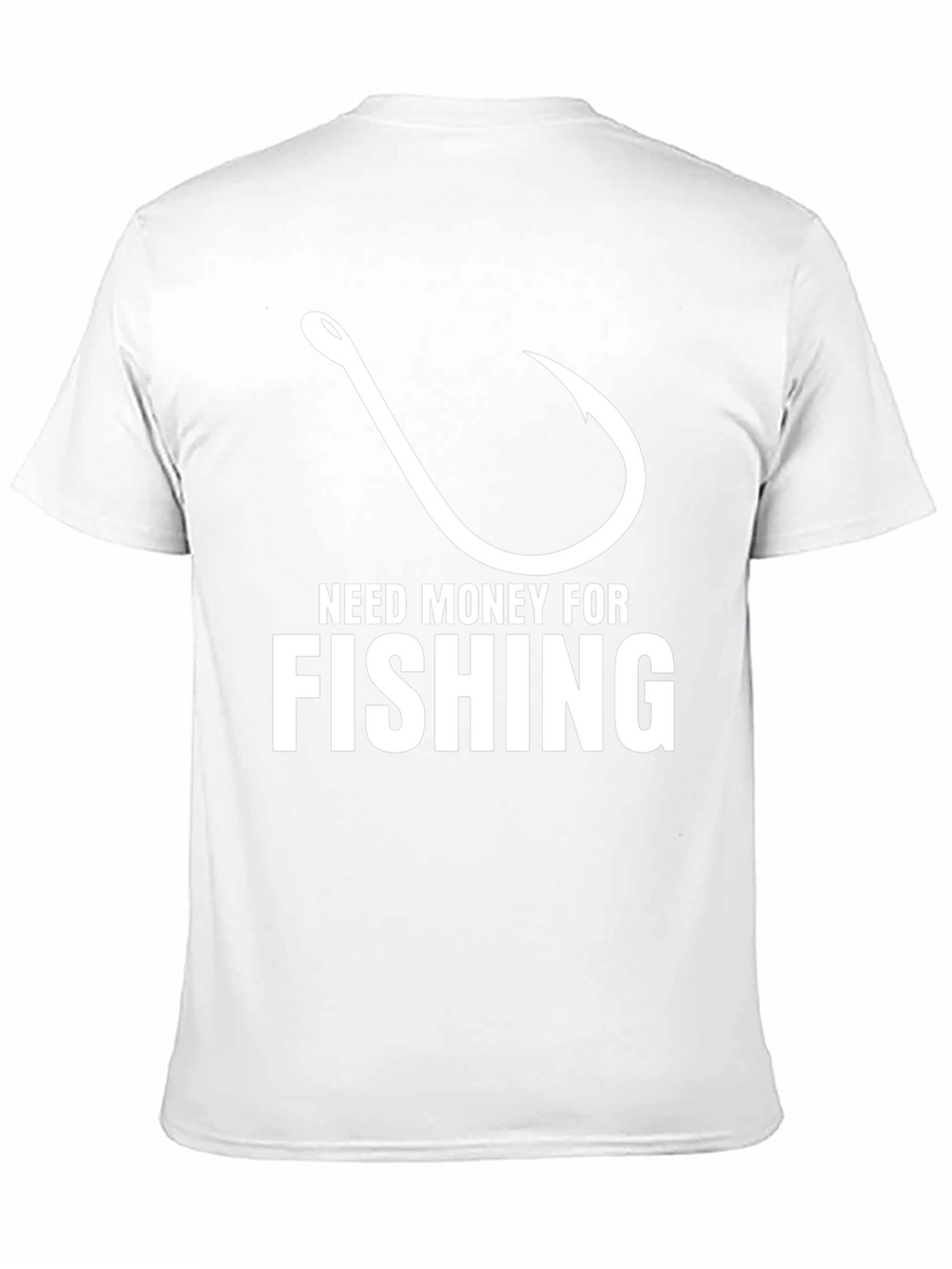 Need Money for Fishing Black T-Shirt
