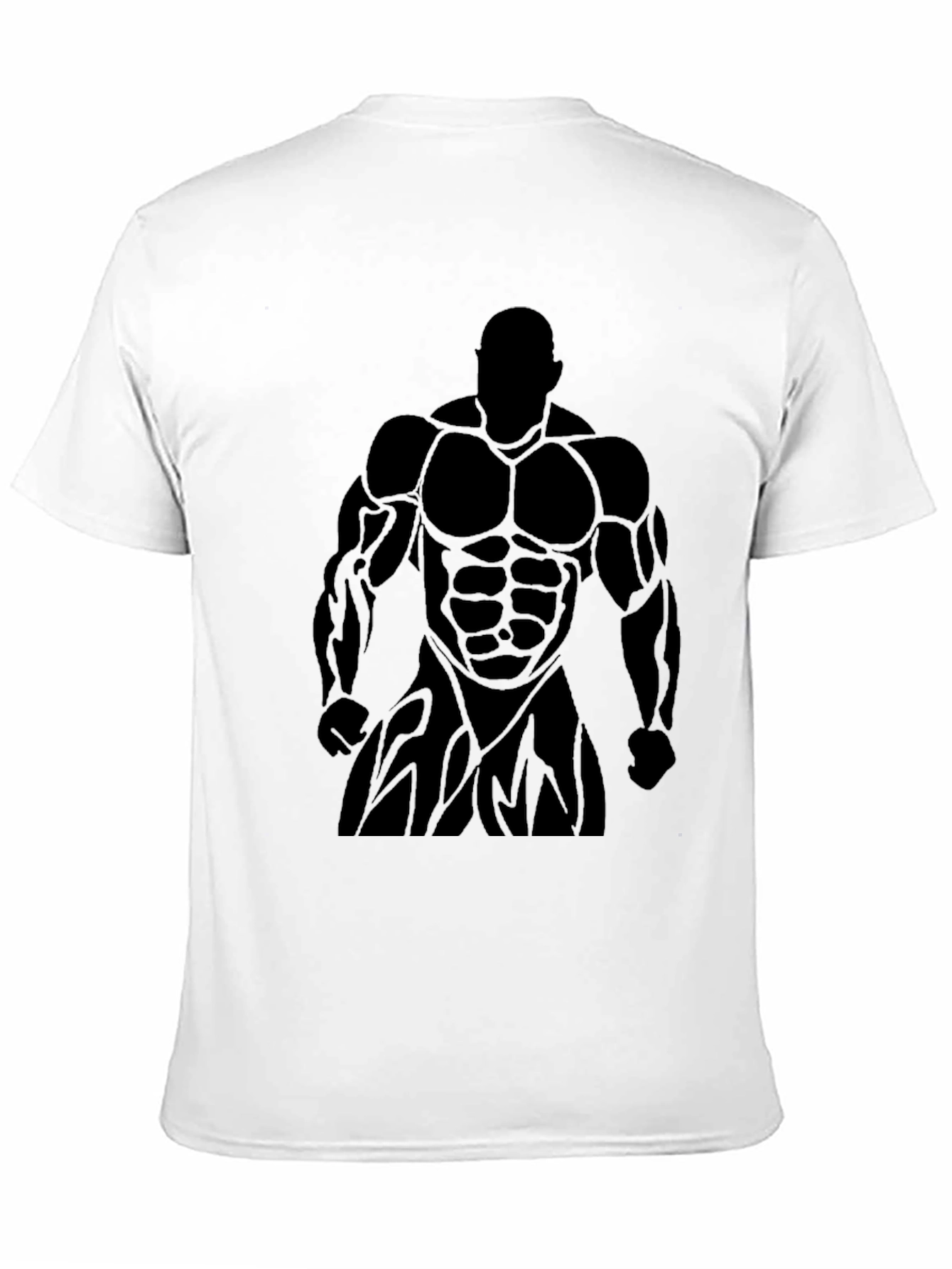 Black Bodybuilder Graphic Tee - Fitness Fan Apparel
