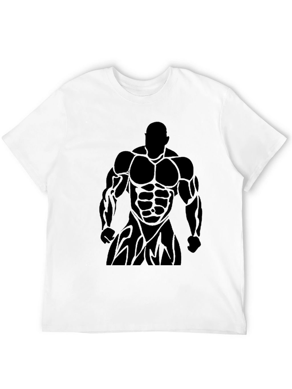 Black Bodybuilder Graphic Tee - Fitness Fan Apparel