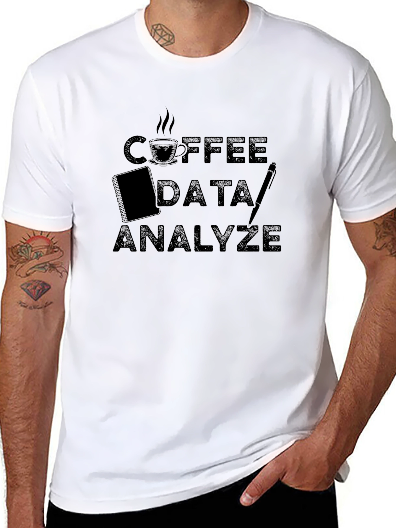 Coffee Data Analyze Graphic T-Shirt