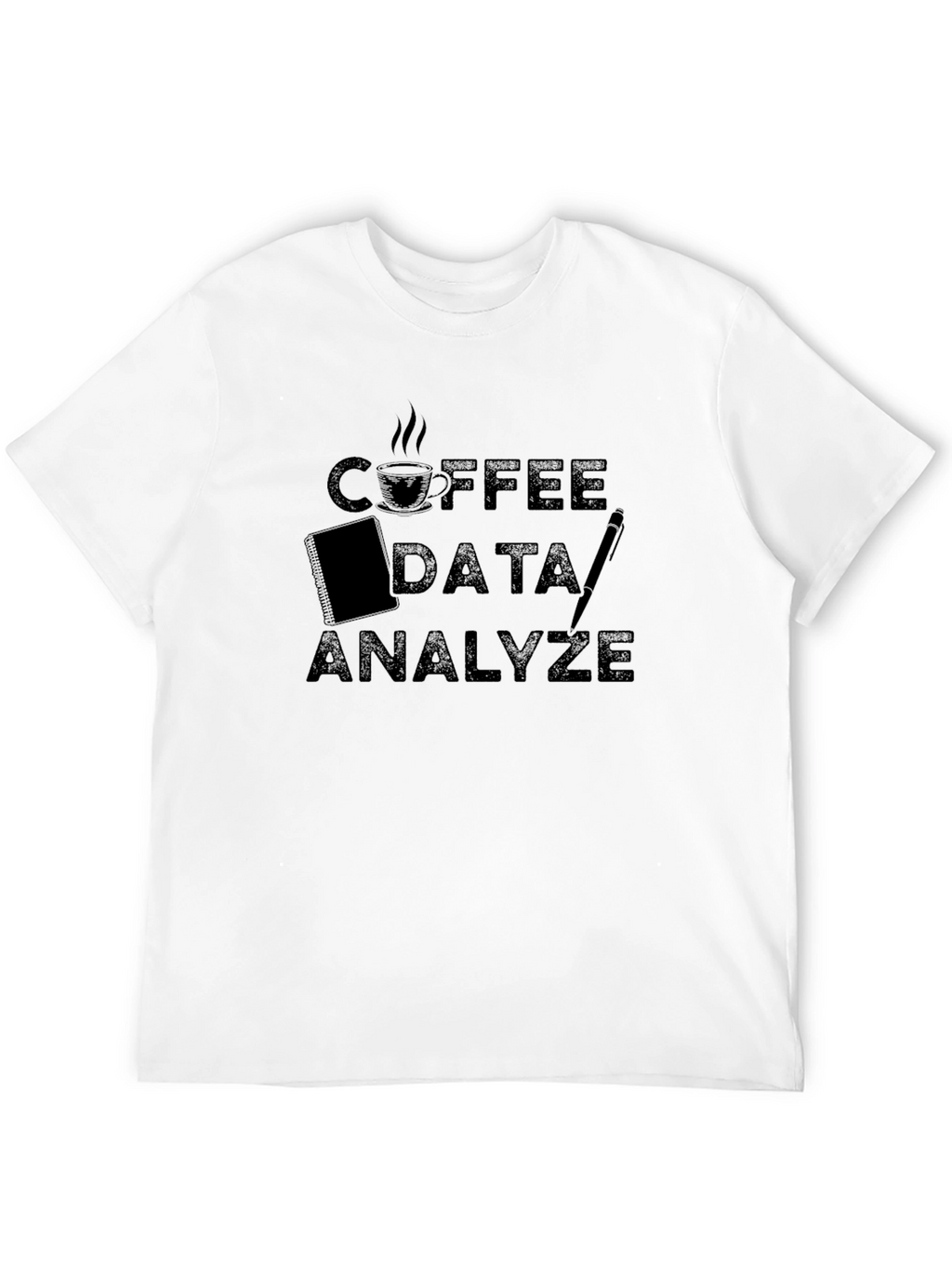 Coffee Data Analyze Graphic T-Shirt