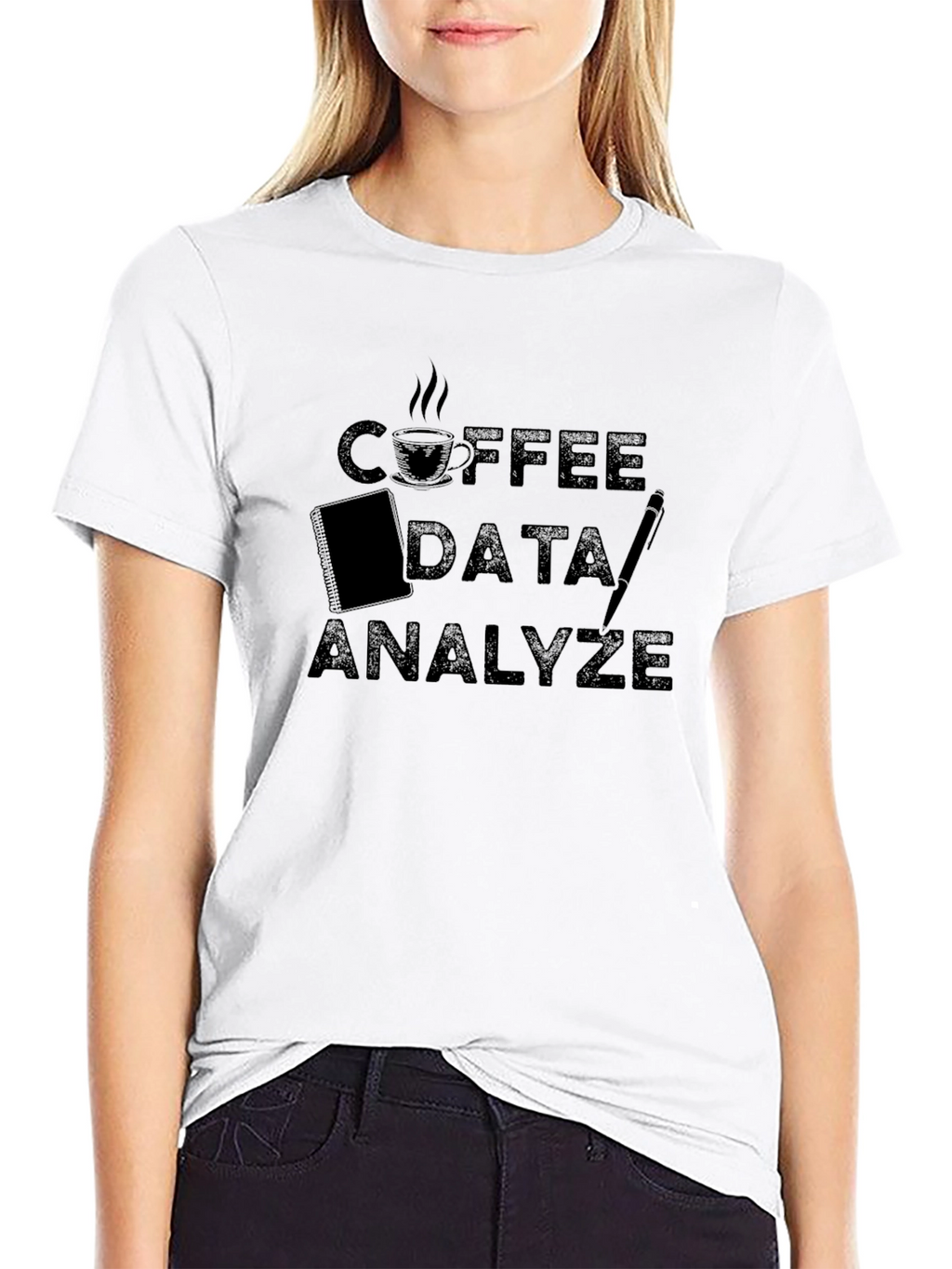 Coffee Data Analyze Graphic T-Shirt