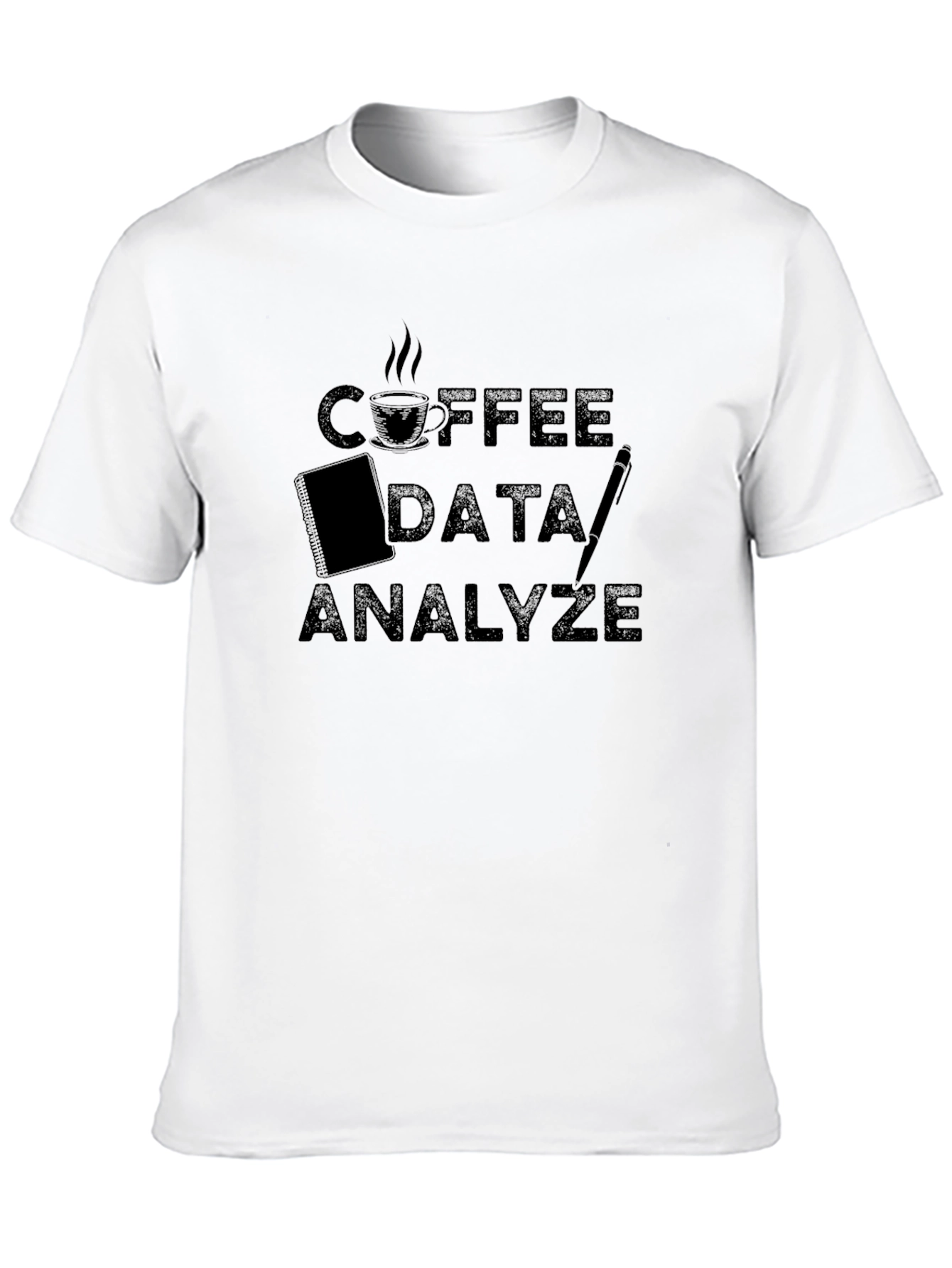 Coffee Data Analyze Graphic T-Shirt