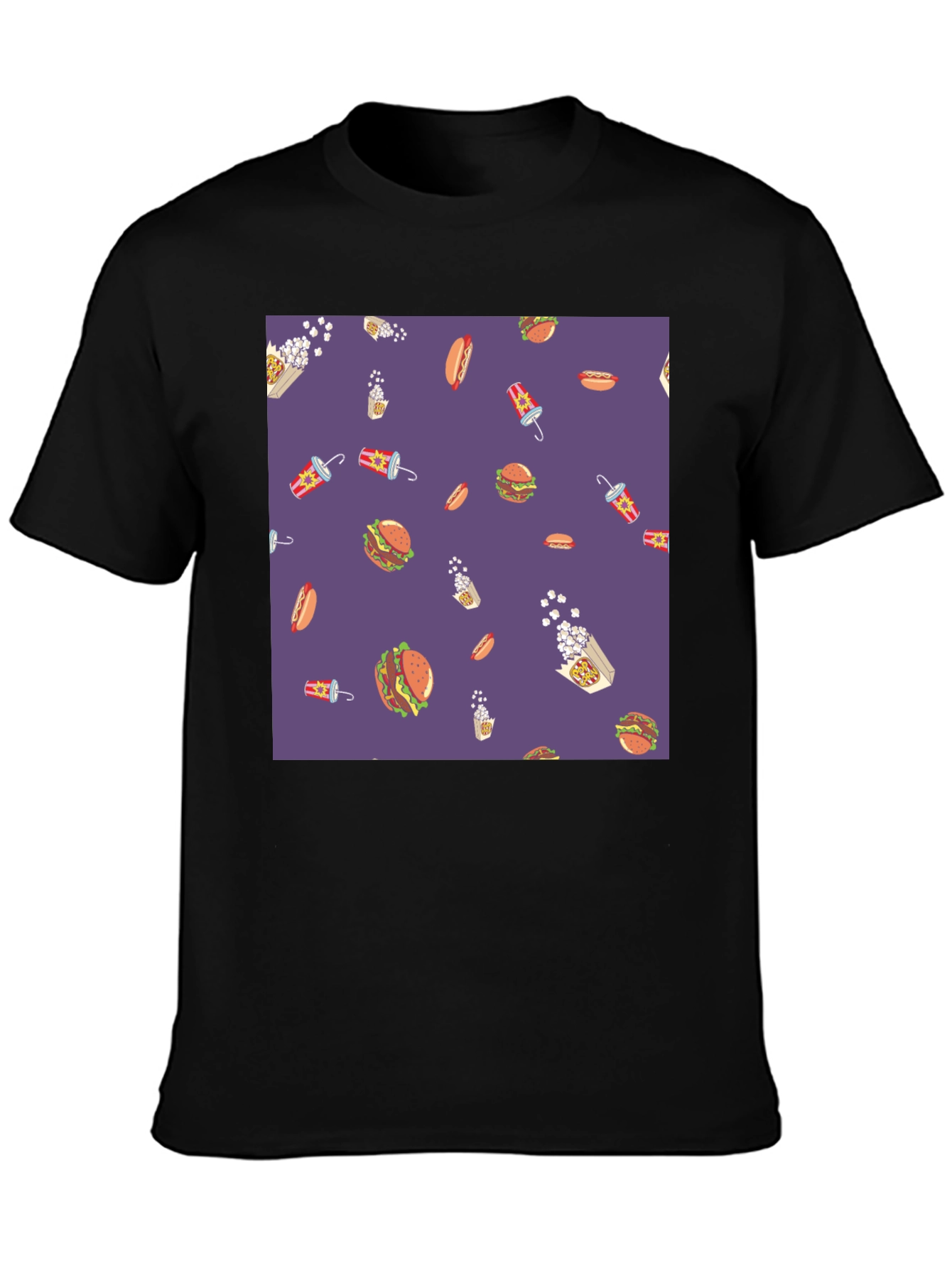 Novelty Food Pattern Tee