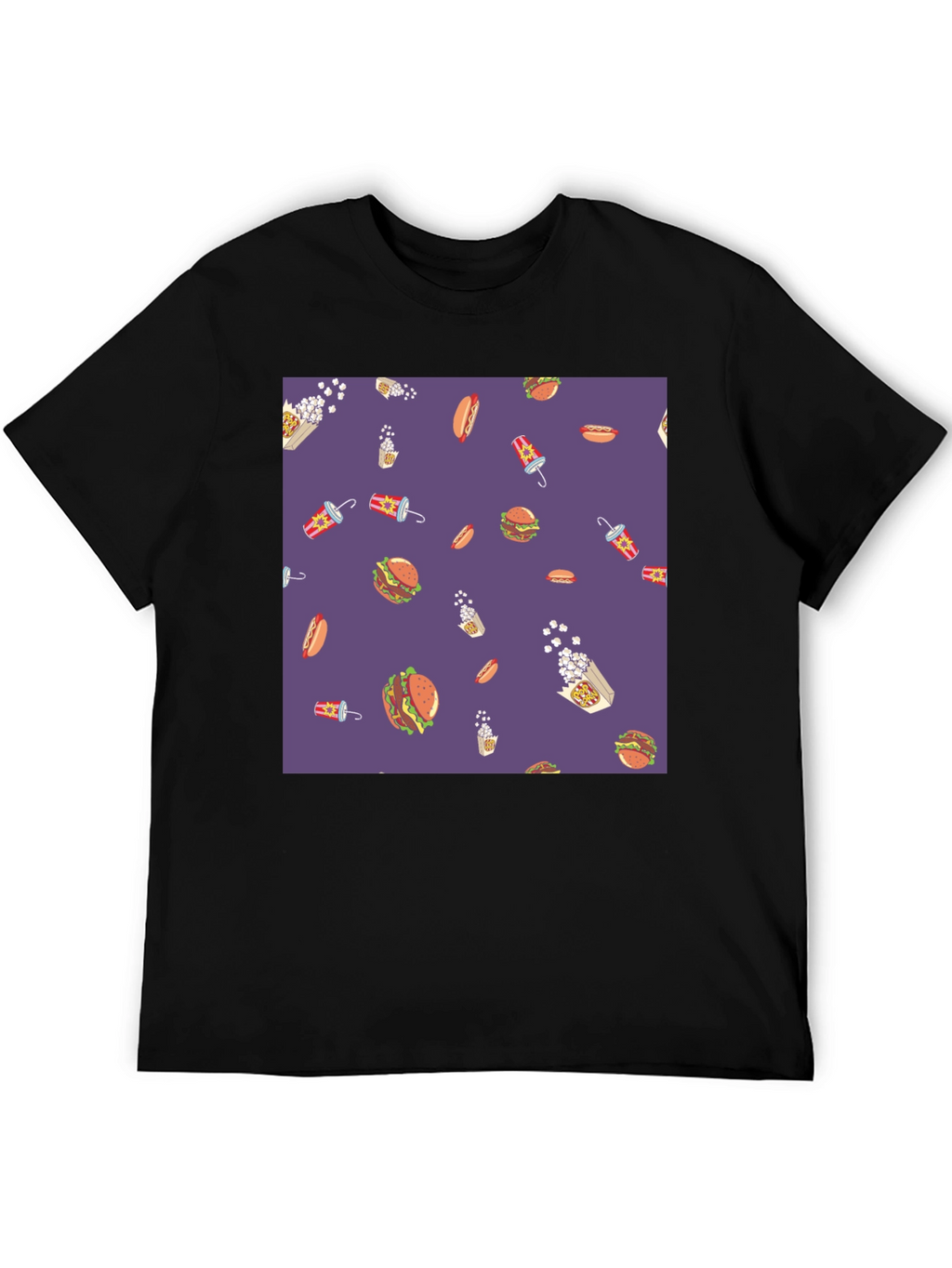 Novelty Food Pattern Tee