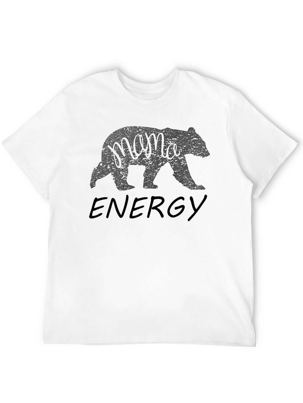 Mama Bear Energy Black T-Shirt