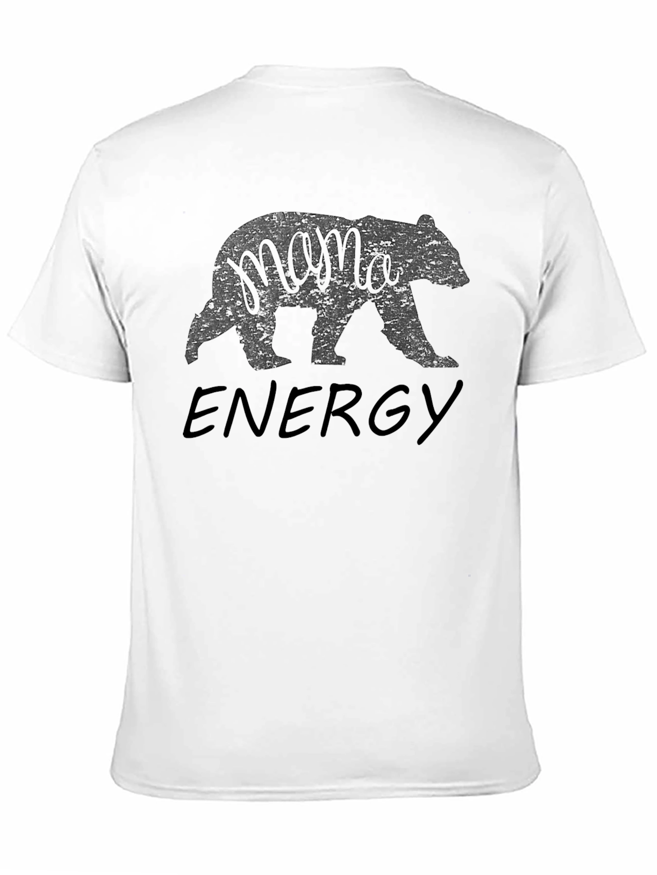 Mama Bear Energy Black T-Shirt