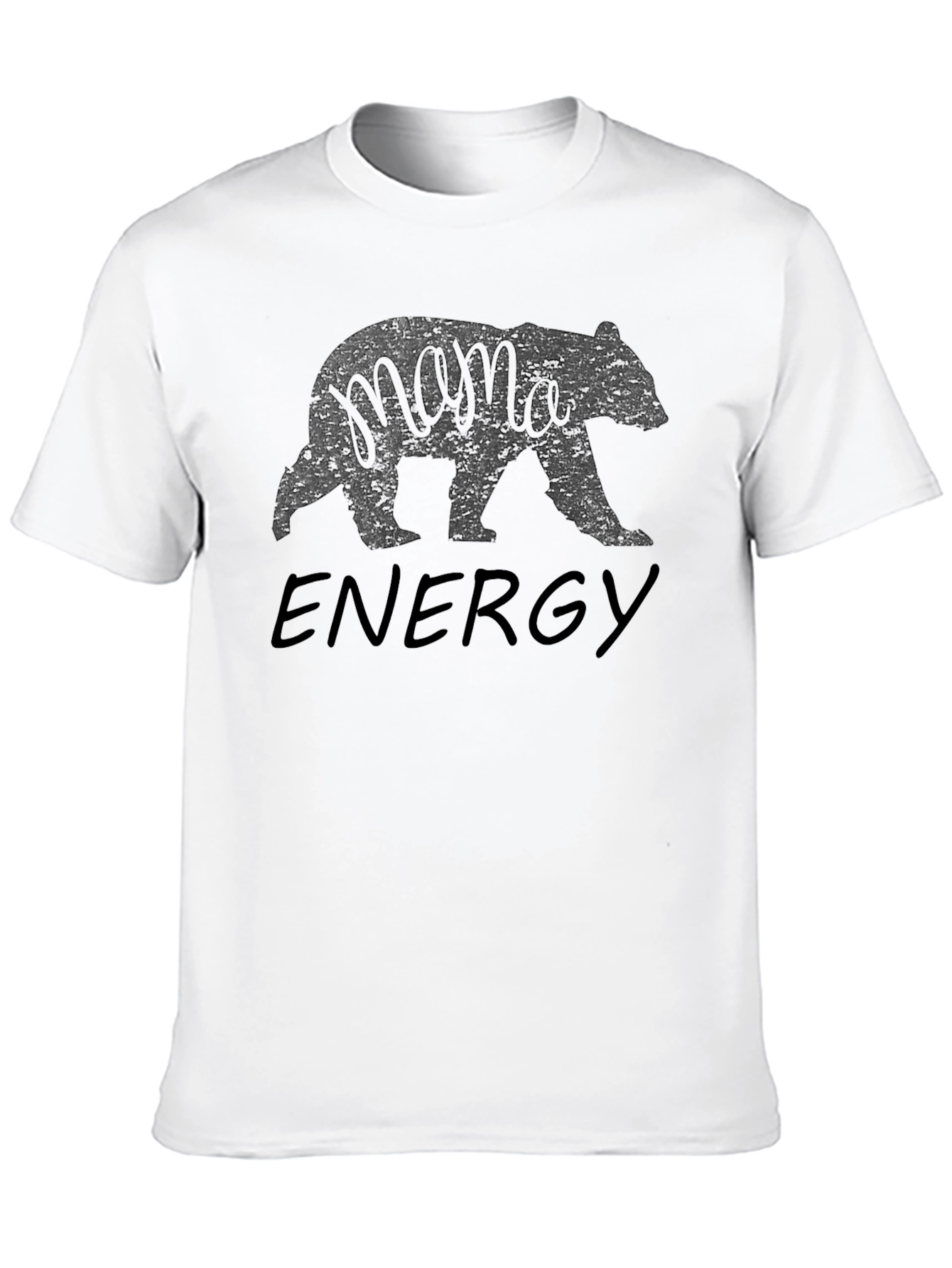Mama Bear Energy Black T-Shirt