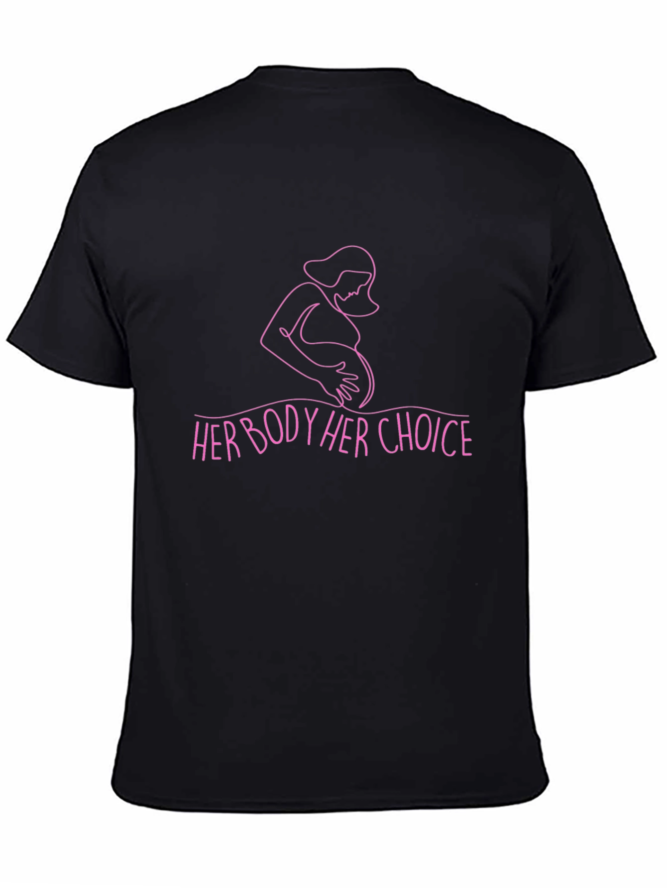 Her Body Her Choice Graphic Tee - Pro Choice T-Shirt