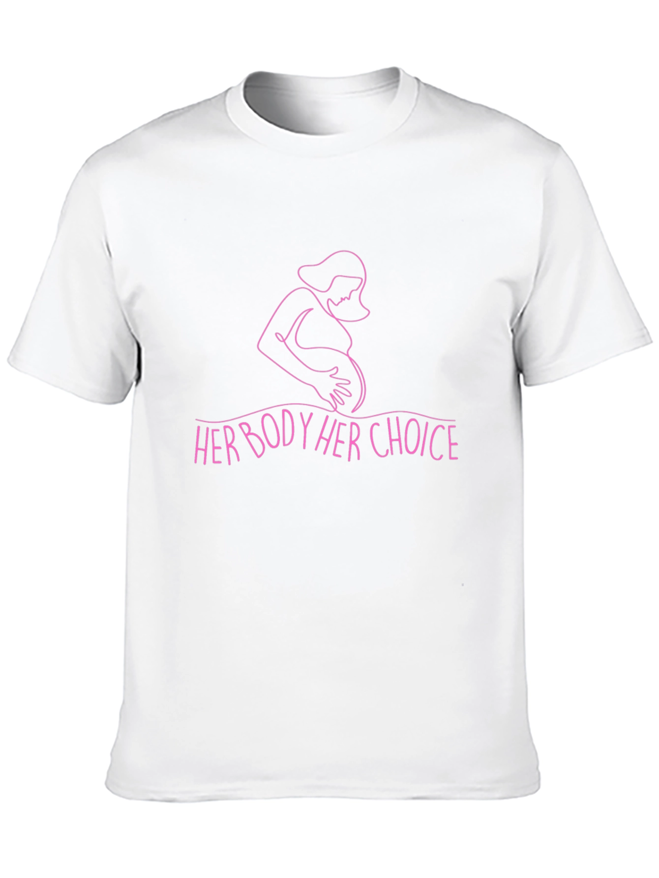 Her Body Her Choice Graphic Tee - Pro Choice T-Shirt