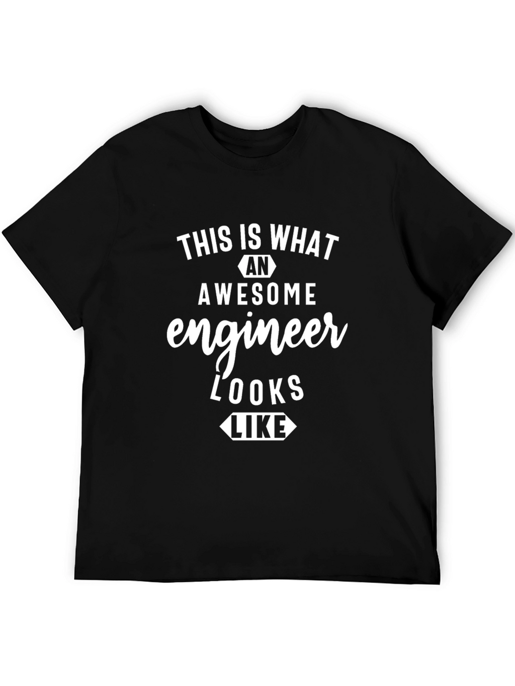 Awesome Engineer T-Shirt - Black