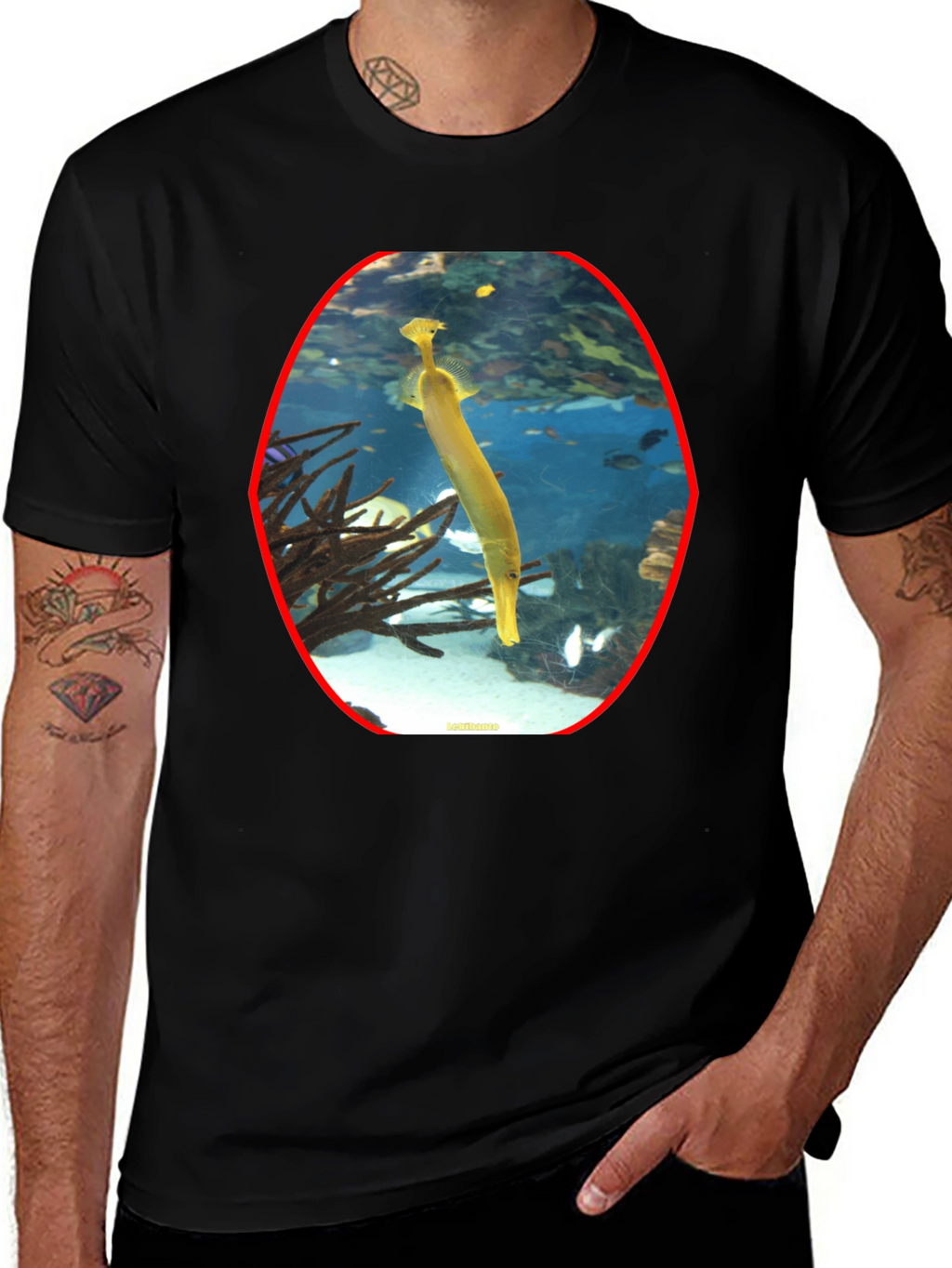Golden Fish Aquarium T-Shirt