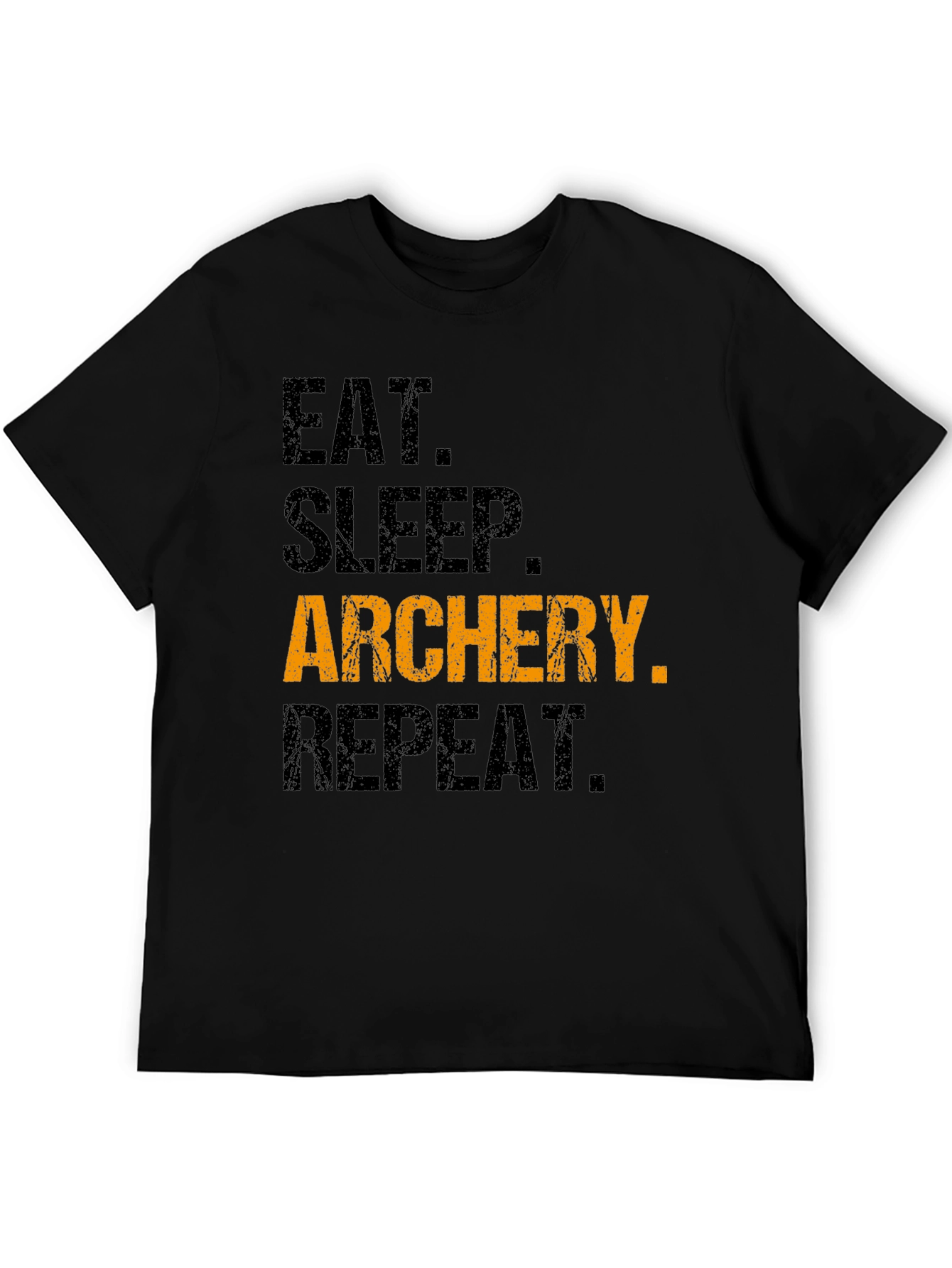 Eat Sleep Archery Repeat T-Shirt - Funny Sports Tee