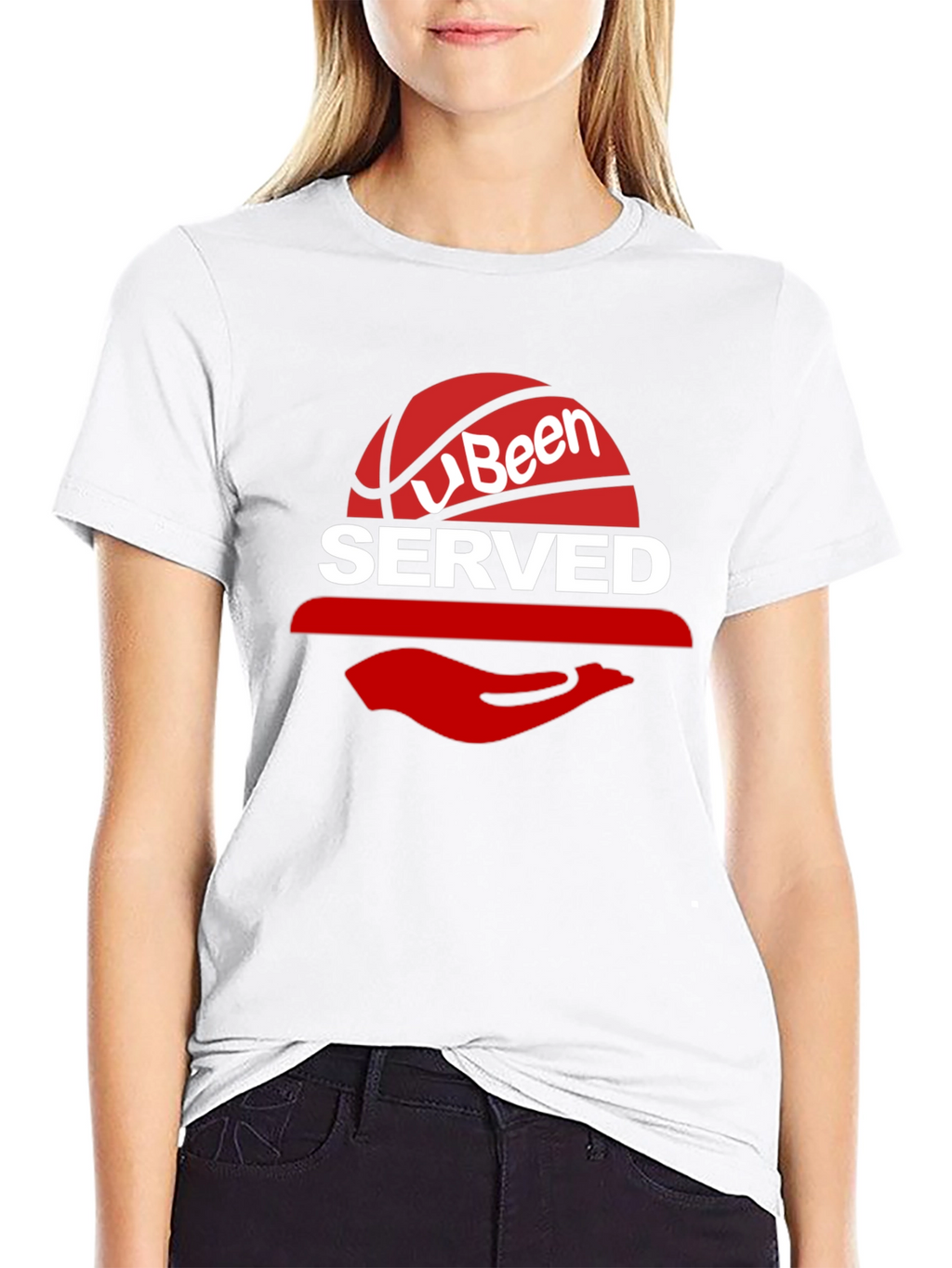 U Been Served Basketball Graphic Tee