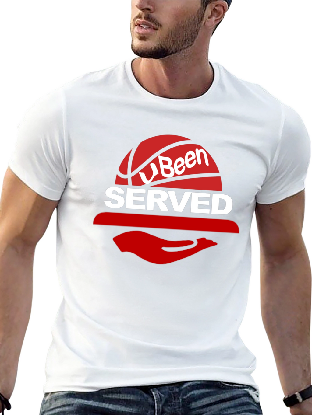 U Been Served Basketball Graphic Tee