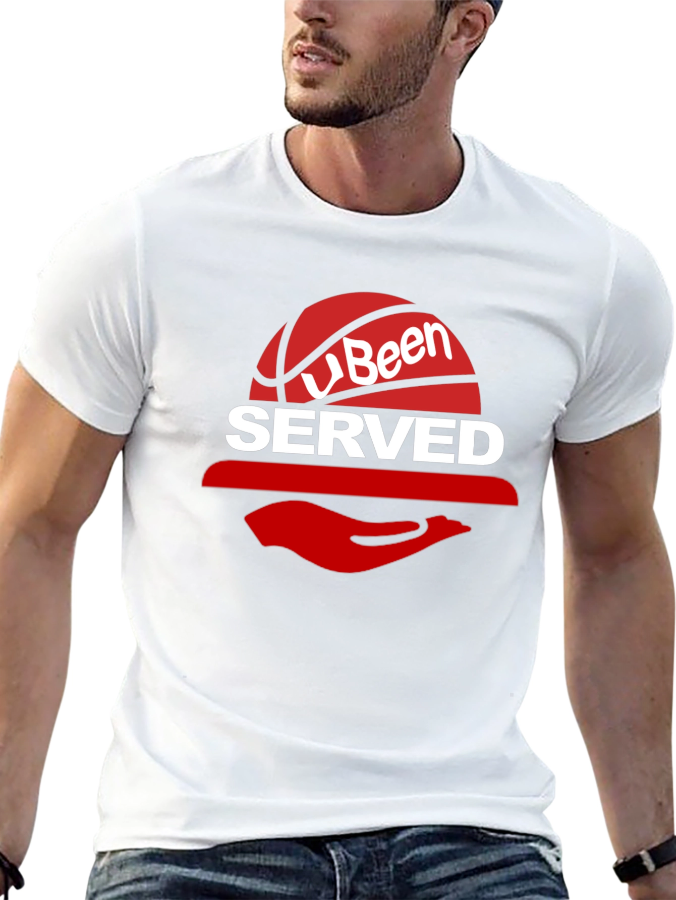 U Been Served Basketball Graphic Tee