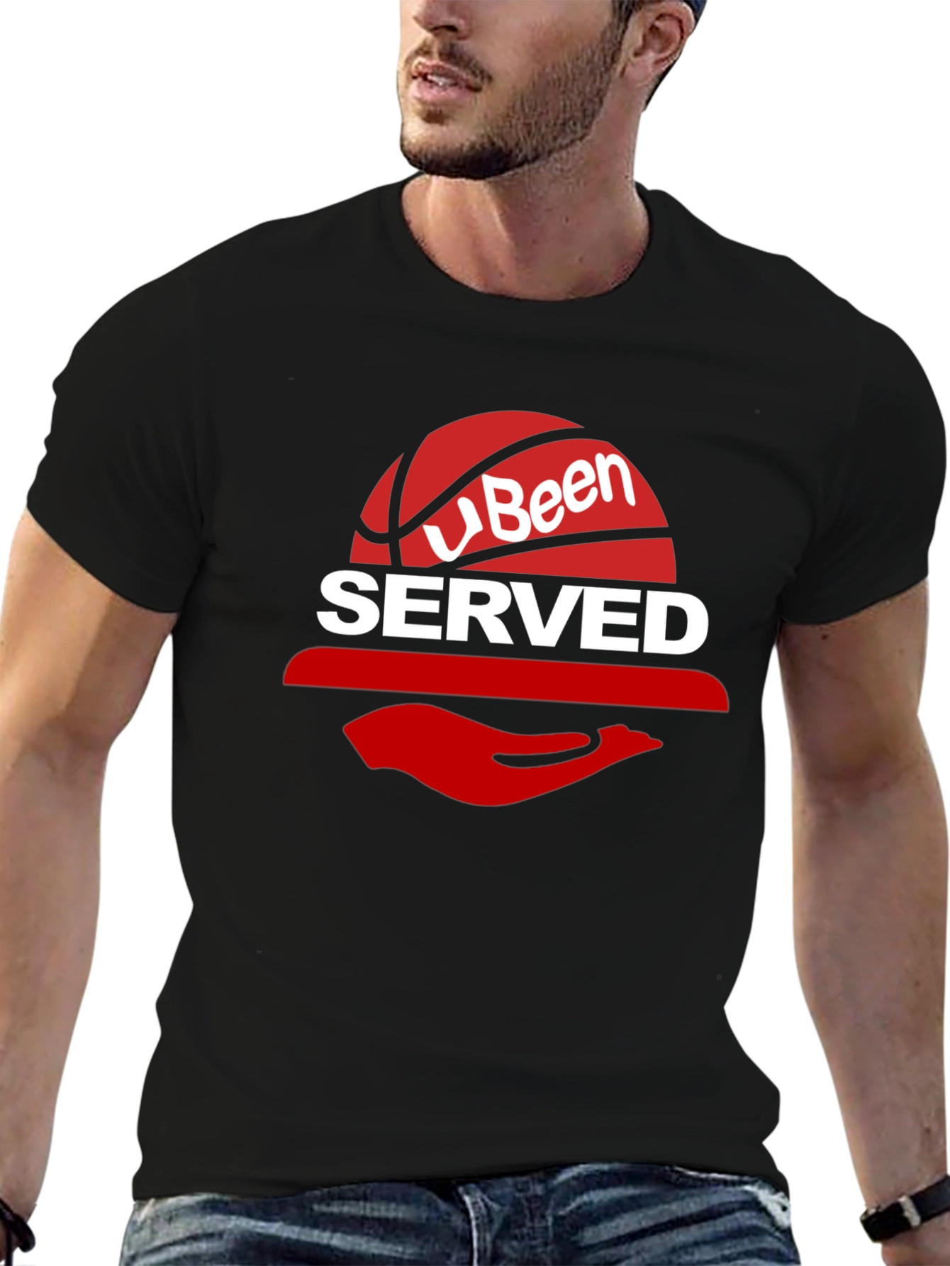 U Been Served Basketball Graphic Tee