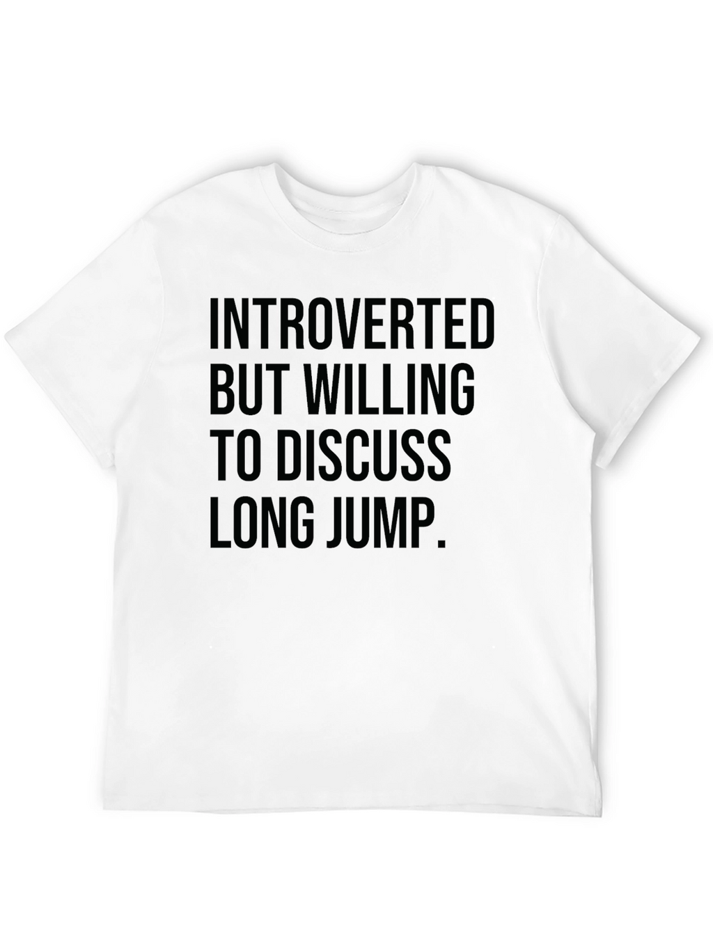 Introverted Long Jump T-Shirt - Black