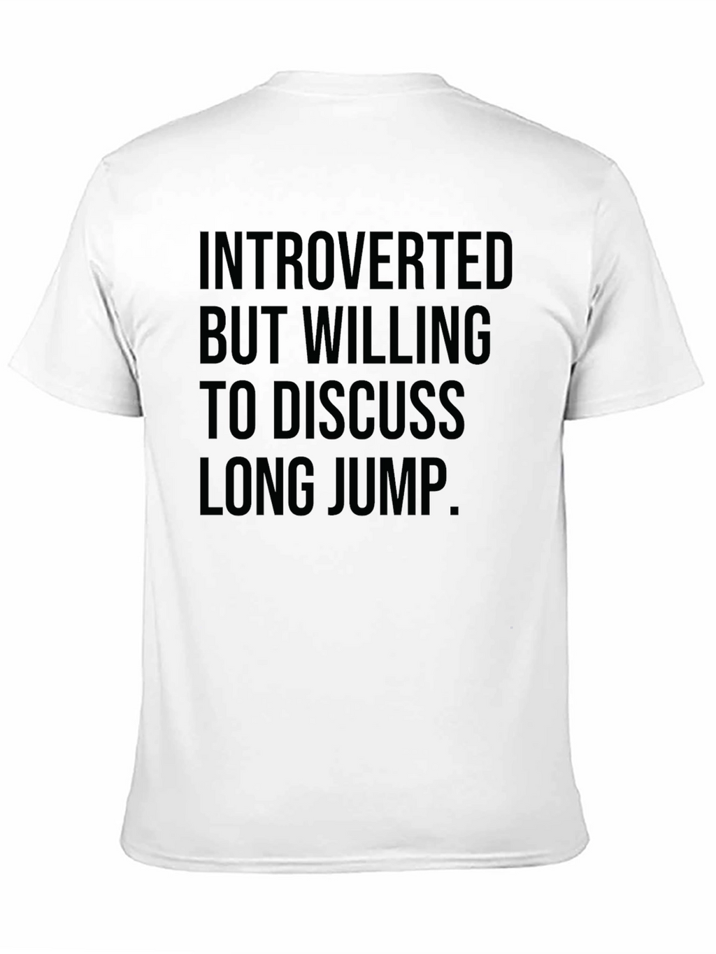 Introverted Long Jump T-Shirt - Black