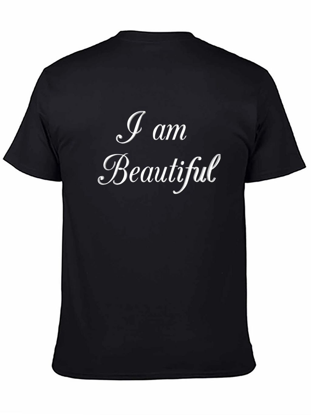 I Am Beautiful Graphic Tee - Stylish Comfort