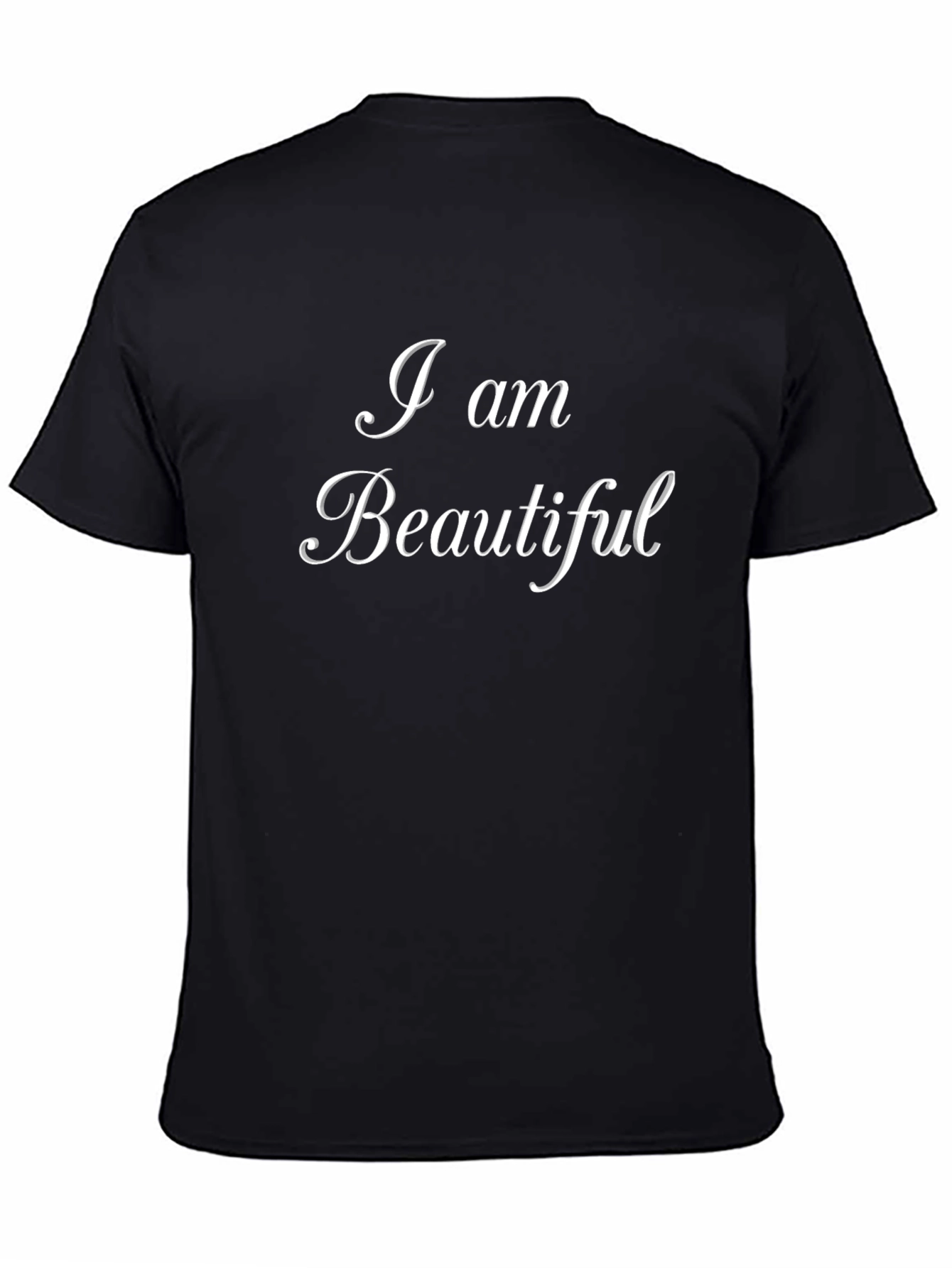 I Am Beautiful Graphic Tee - Stylish Comfort