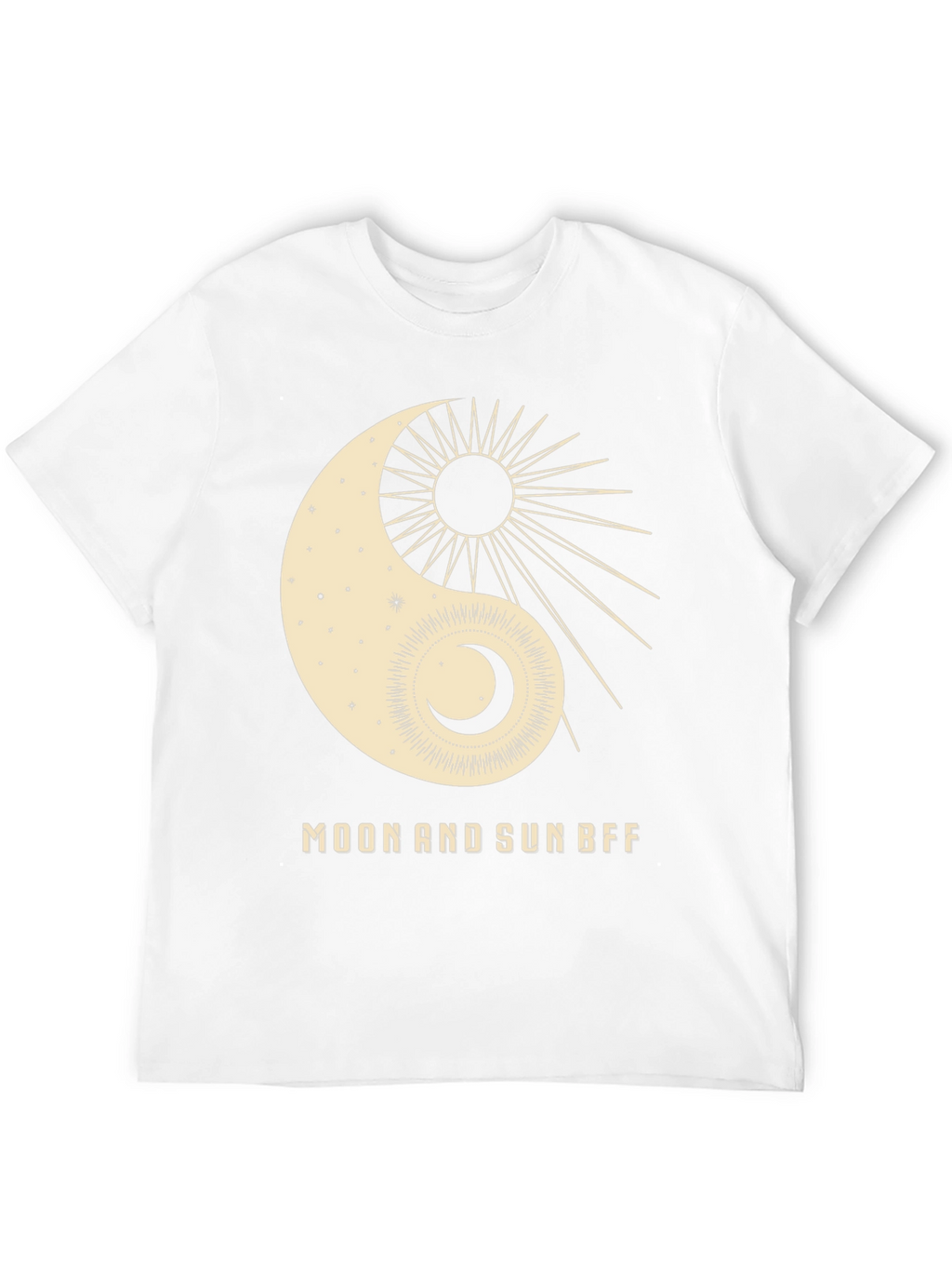 Yin Yang Moon and Sun BFF Graphic Tee