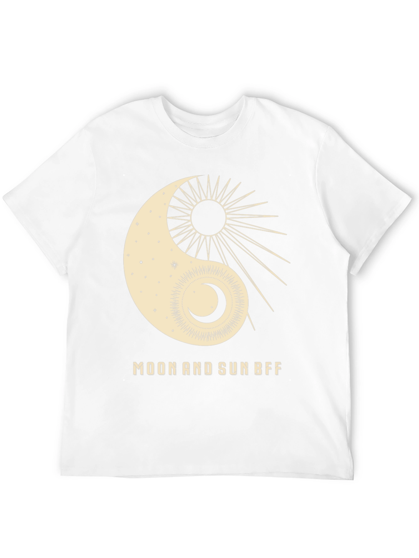 Yin Yang Moon and Sun BFF Graphic Tee