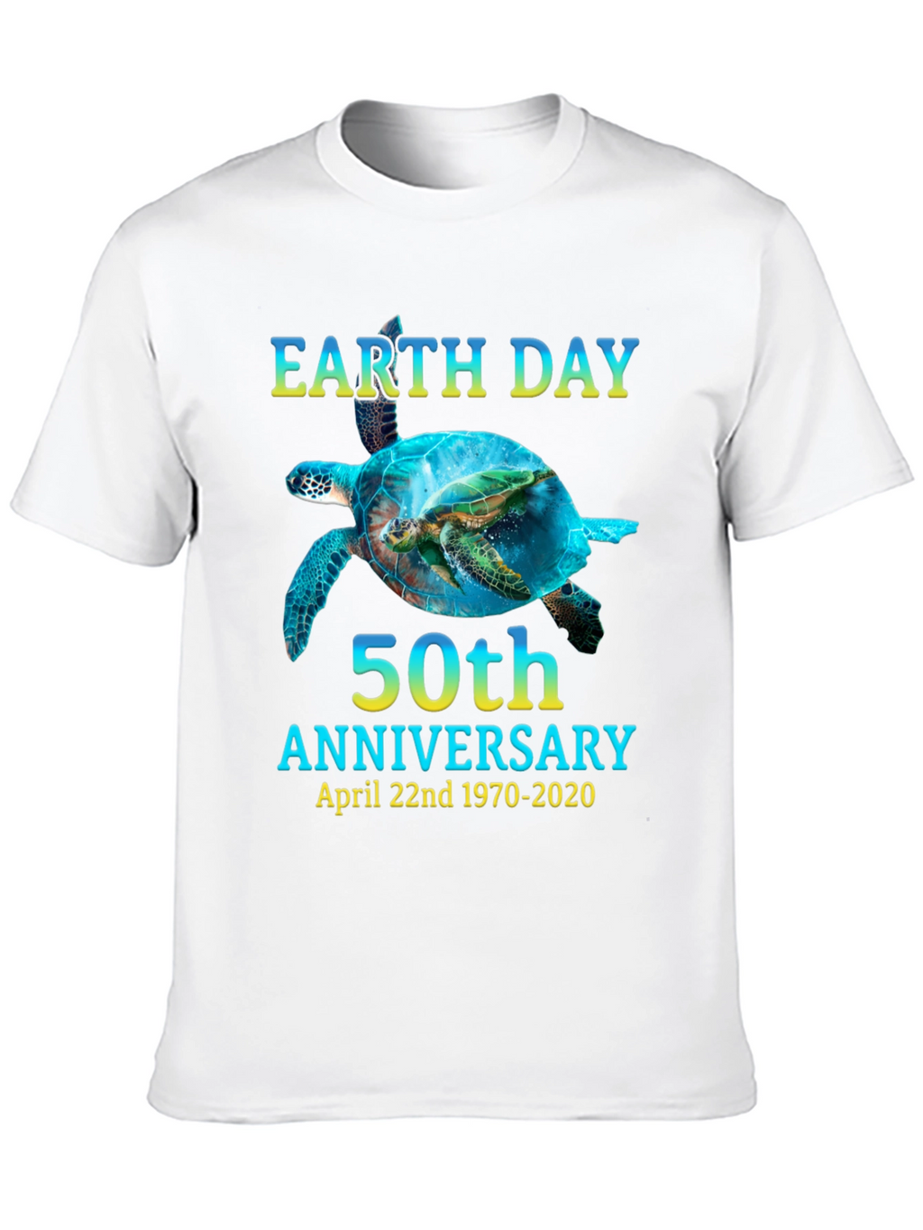 Earth Day 50th Anniversary Turtle T-Shirt