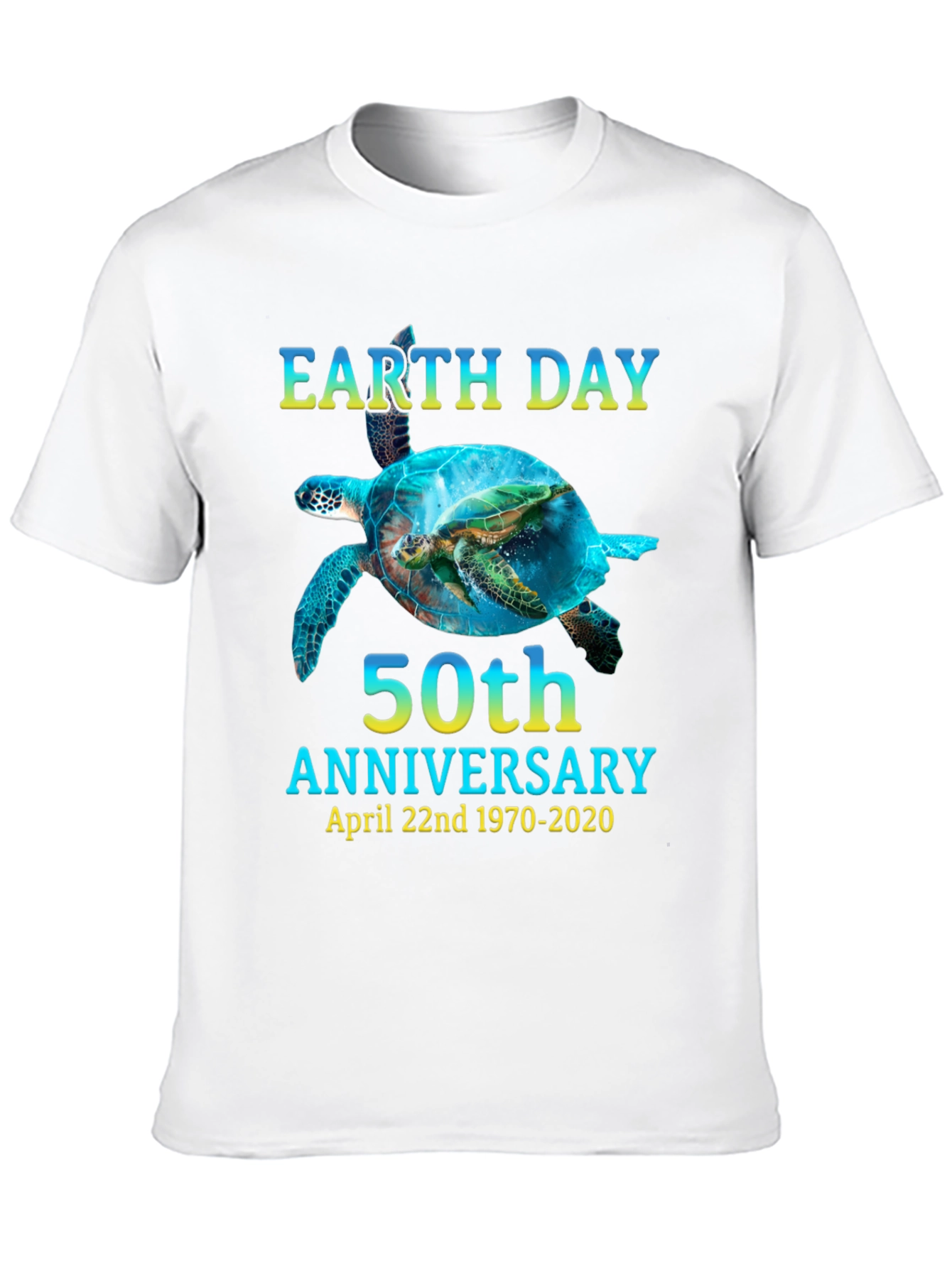 Earth Day 50th Anniversary Turtle T-Shirt