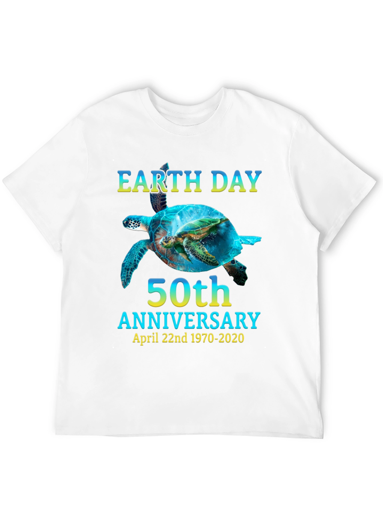 Earth Day 50th Anniversary Turtle T-Shirt