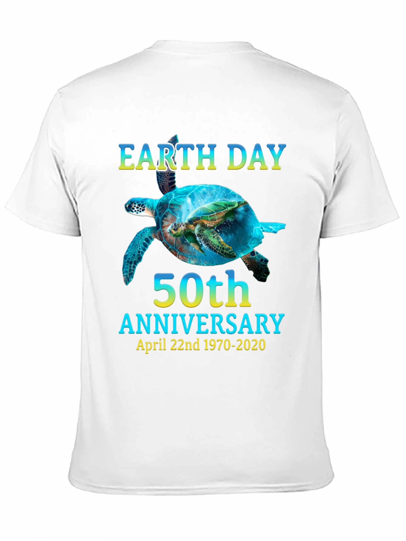 Earth Day 50th Anniversary Turtle T-Shirt