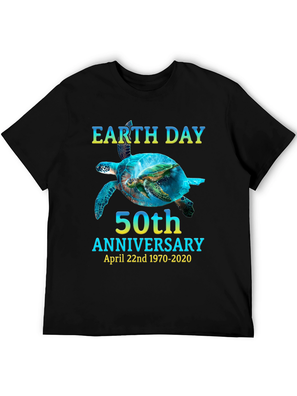 Earth Day 50th Anniversary Turtle T-Shirt