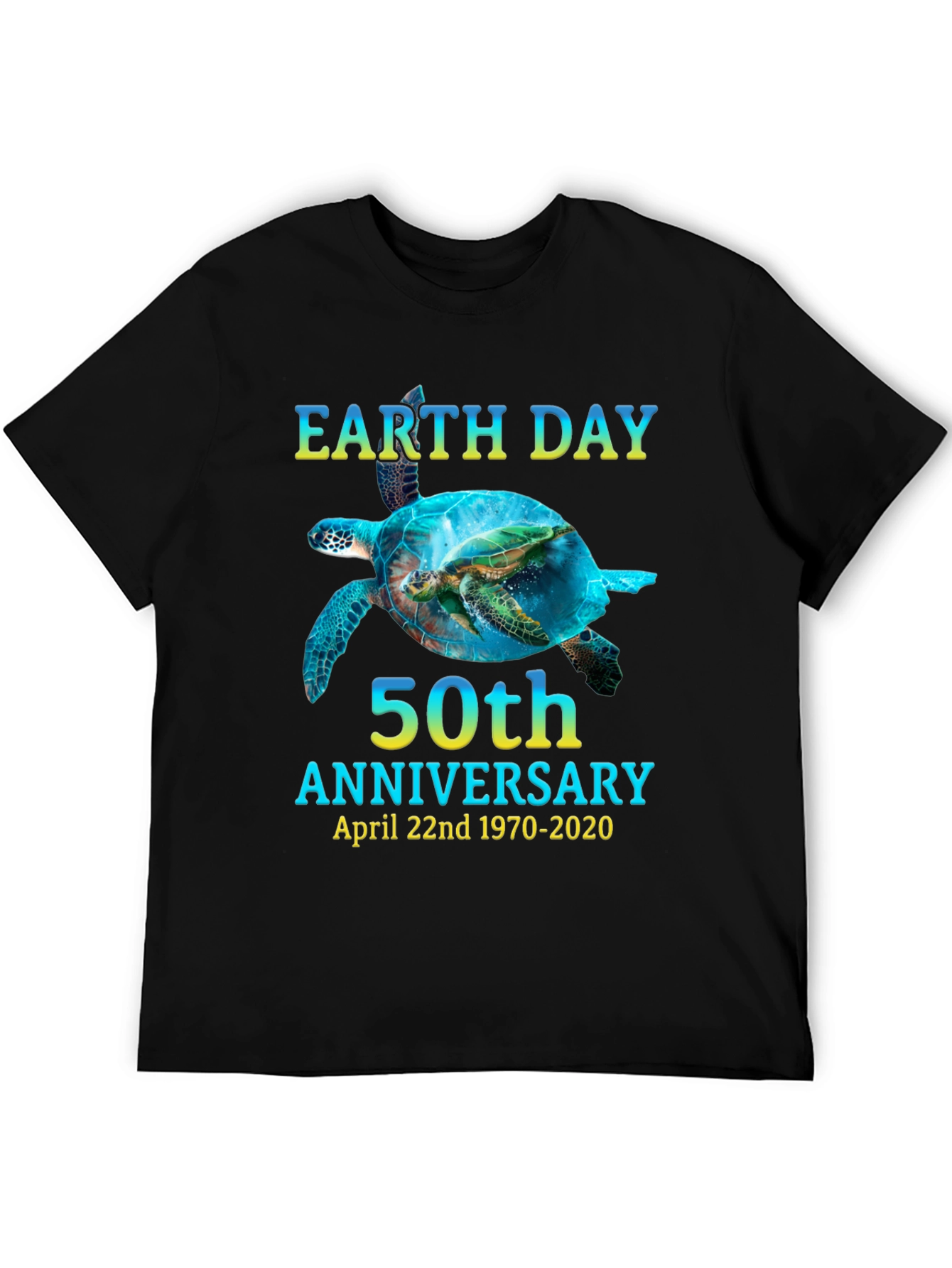 Earth Day 50th Anniversary Turtle T-Shirt