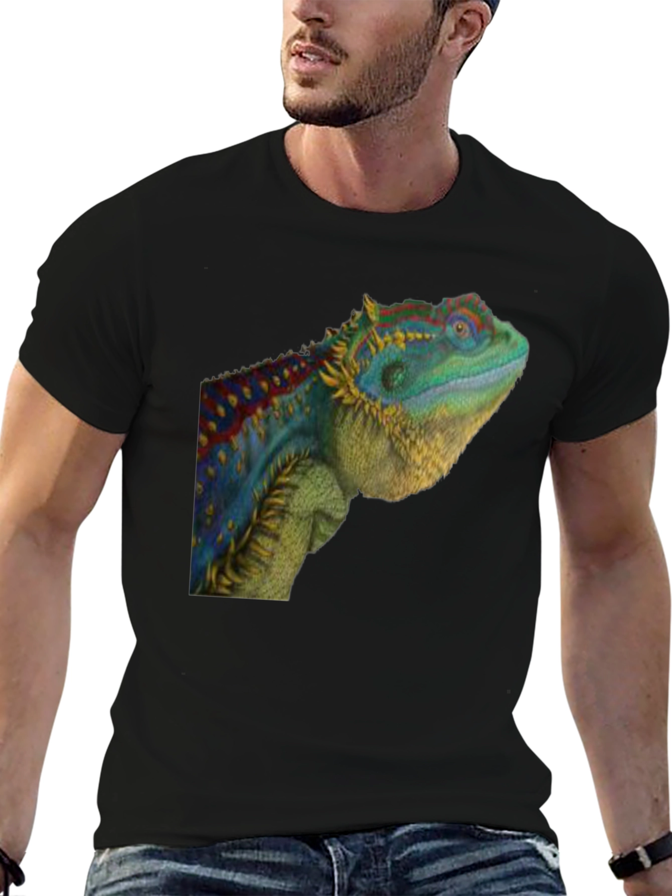 Lizard Graphic T-Shirt - Cool Reptile Tee