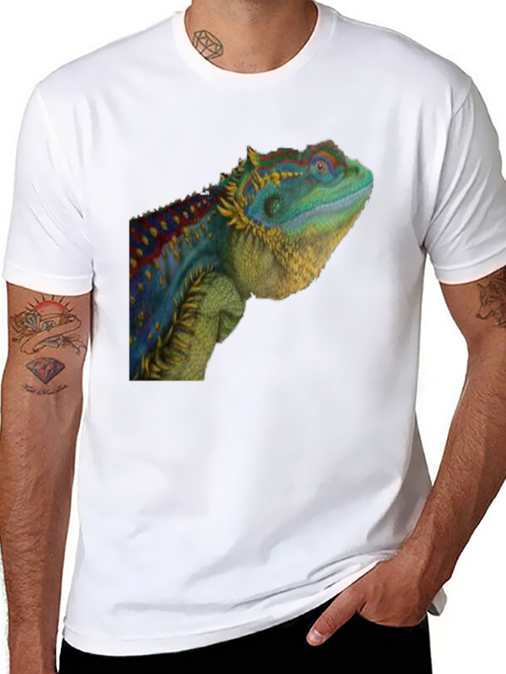 Lizard Graphic T-Shirt - Cool Reptile Tee