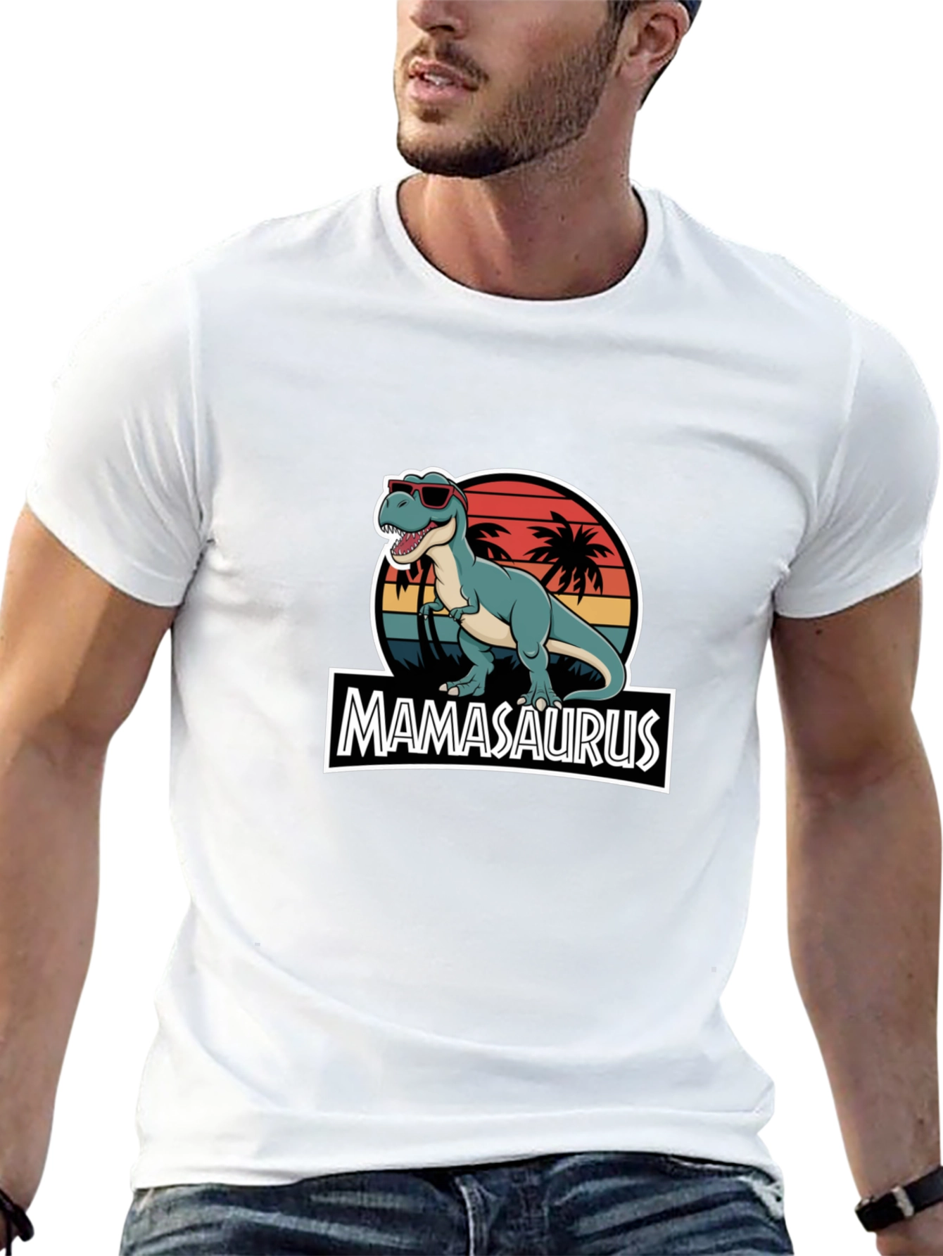 MamaSaurus T-Shirt - Dinosaur Mom Tee