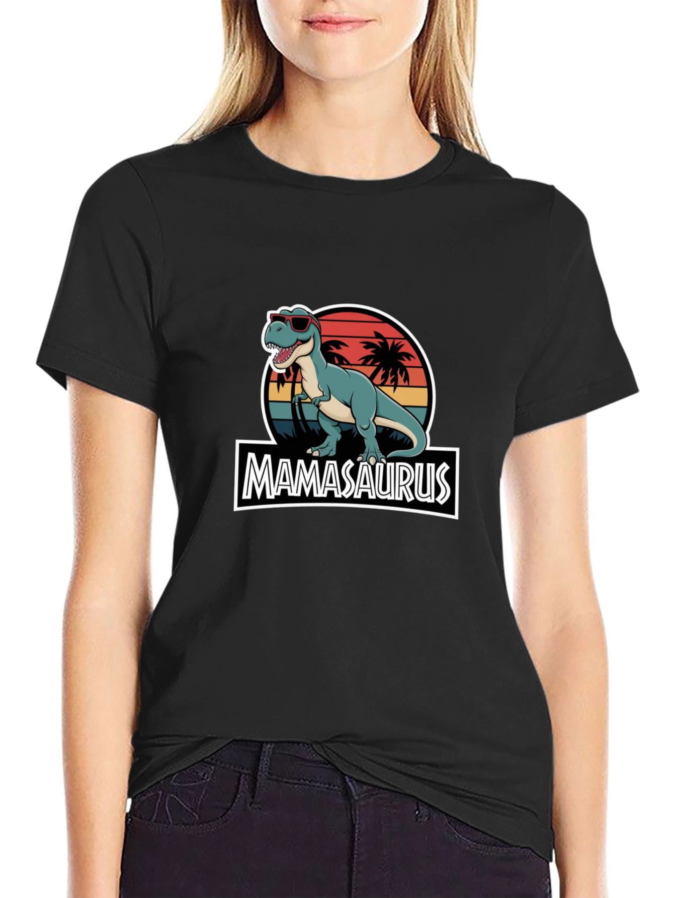 MamaSaurus T-Shirt - Dinosaur Mom Tee