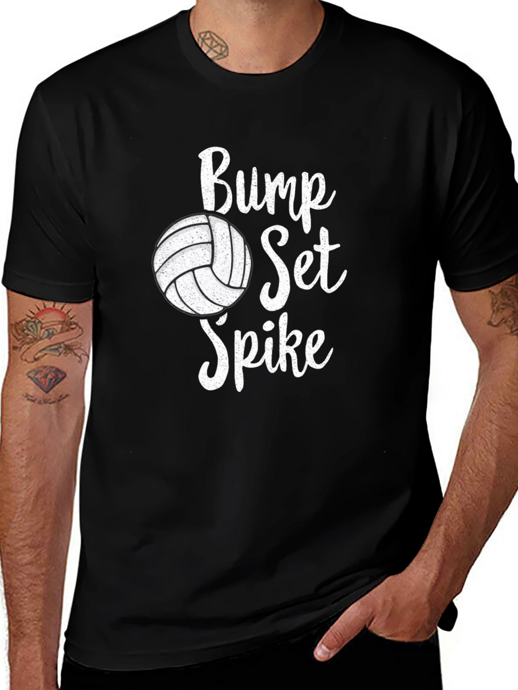 Bump Set Spike Volleyball T-Shirt