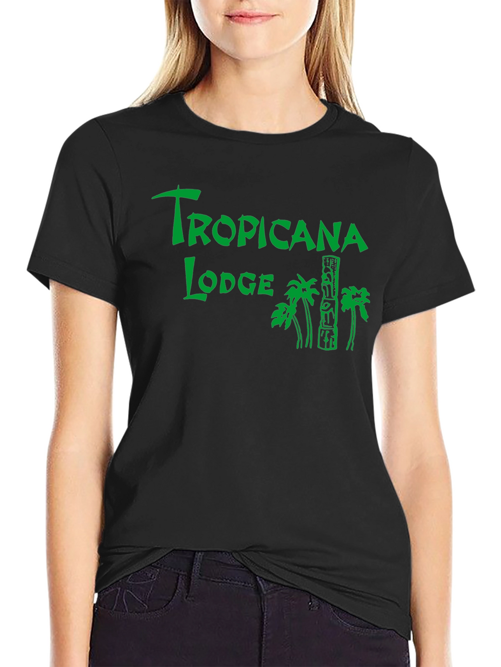 Tropicana Lodge Black T-Shirt