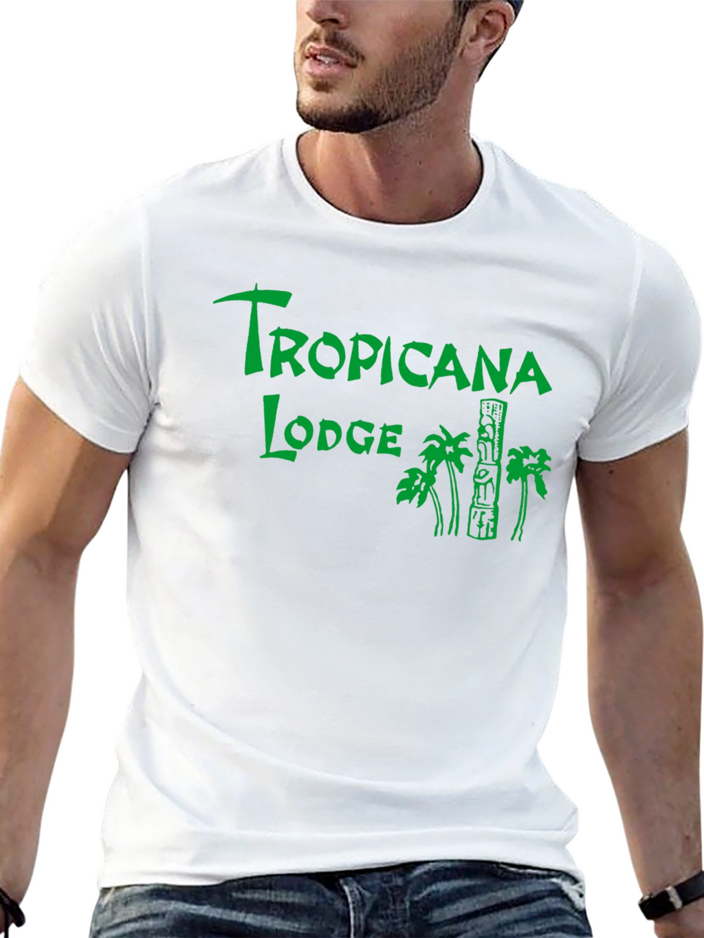 Tropicana Lodge Black T-Shirt