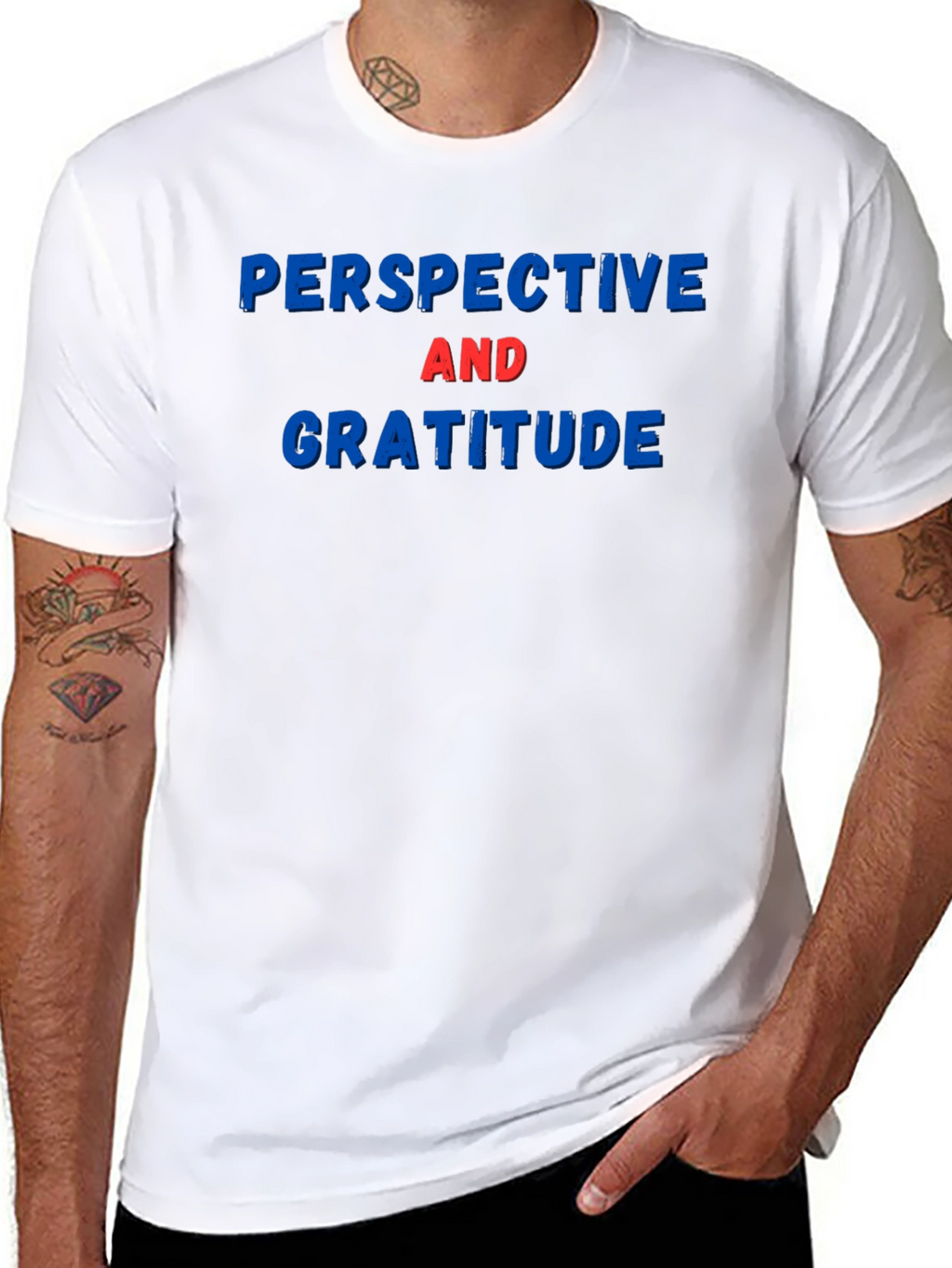 Perspective and Gratitude Graphic Tee