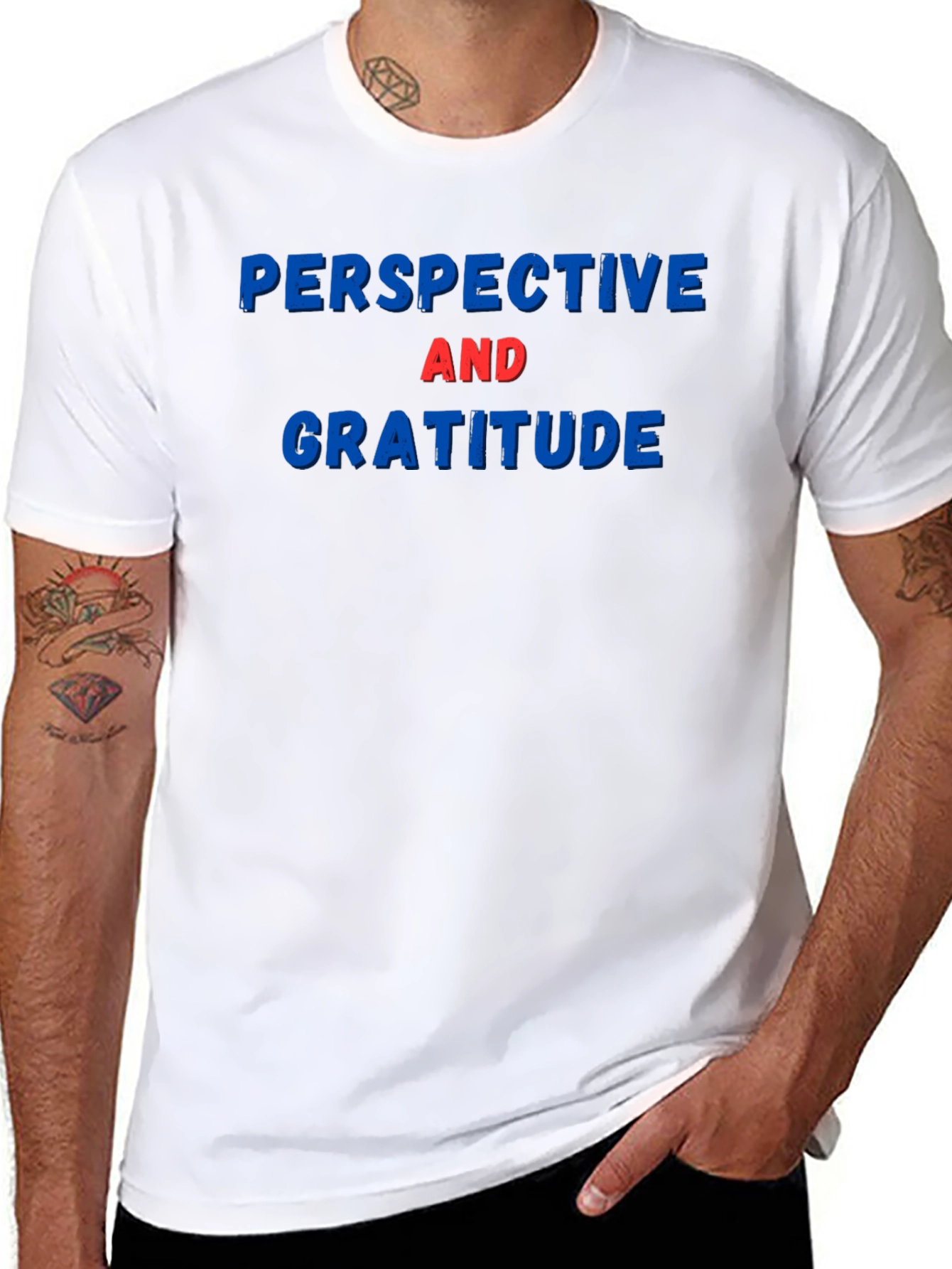 Perspective and Gratitude Graphic Tee