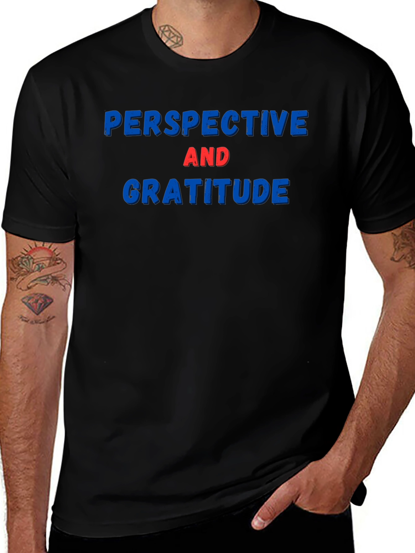 Perspective and Gratitude Graphic Tee