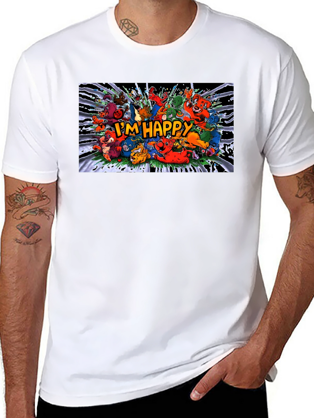 Im Happy Care Bears T-Shirt
