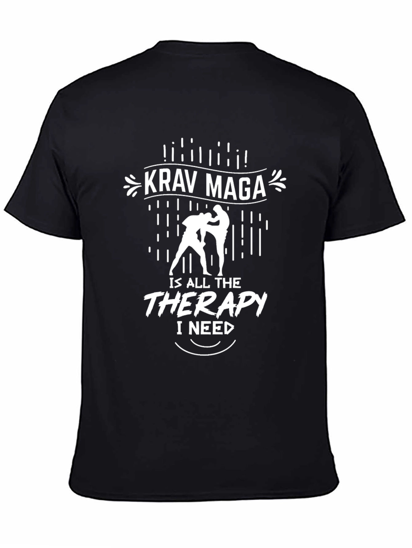 Krav Maga Therapy T-Shirt - Martial Arts Training Tee