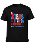 Stars Stripes & Running for Call Lights T-Shirt
