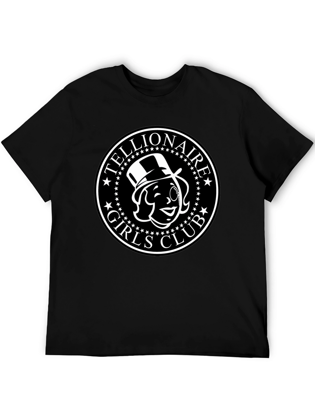 Tellionaire Girls Club Black T-Shirt
